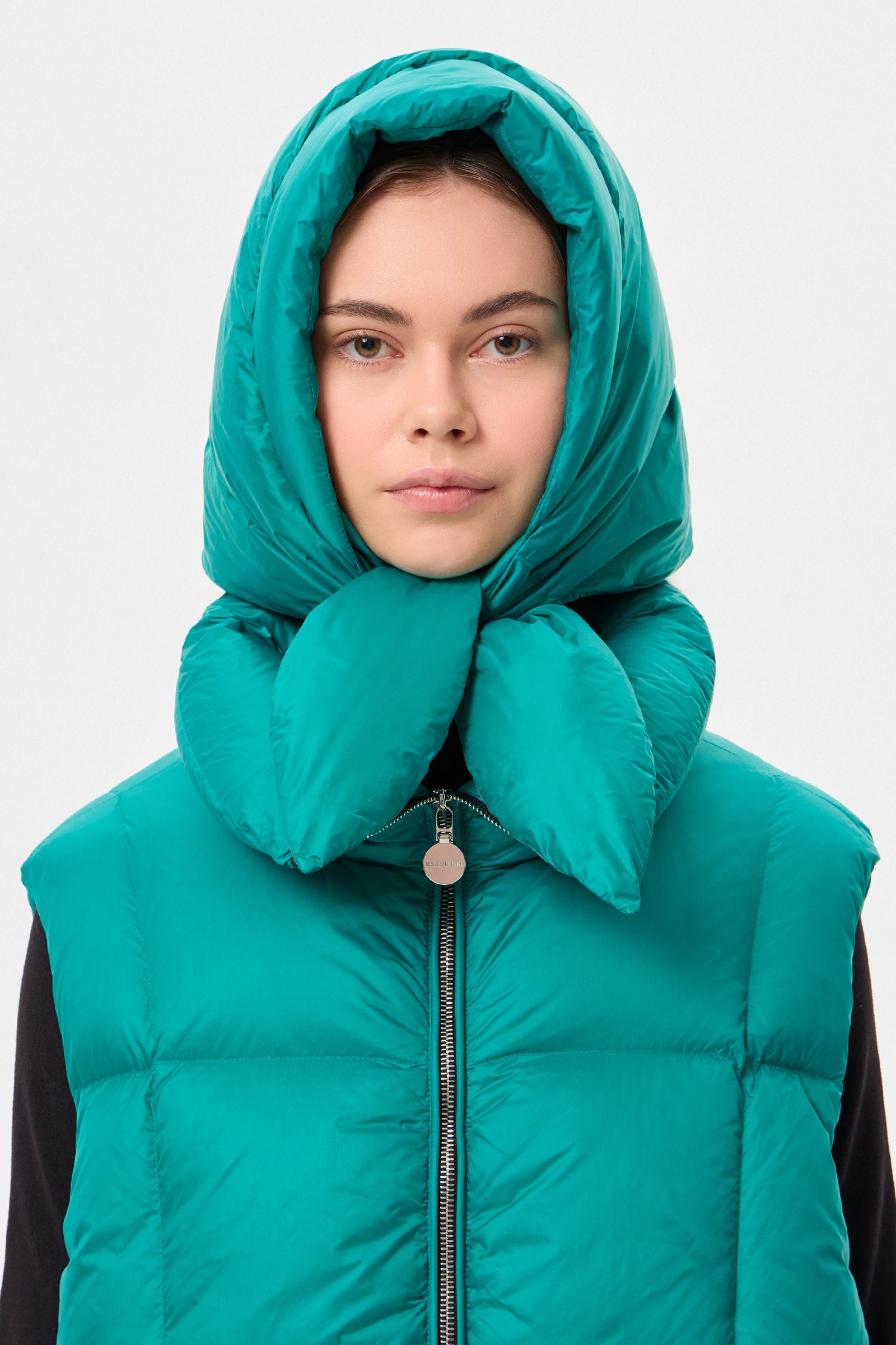 HUSTKA HOOD LEON GREEN
