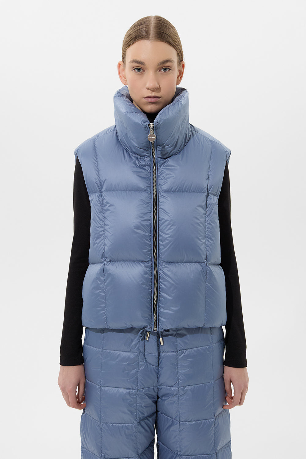 ZIP VEST LEON COPEN BLUE