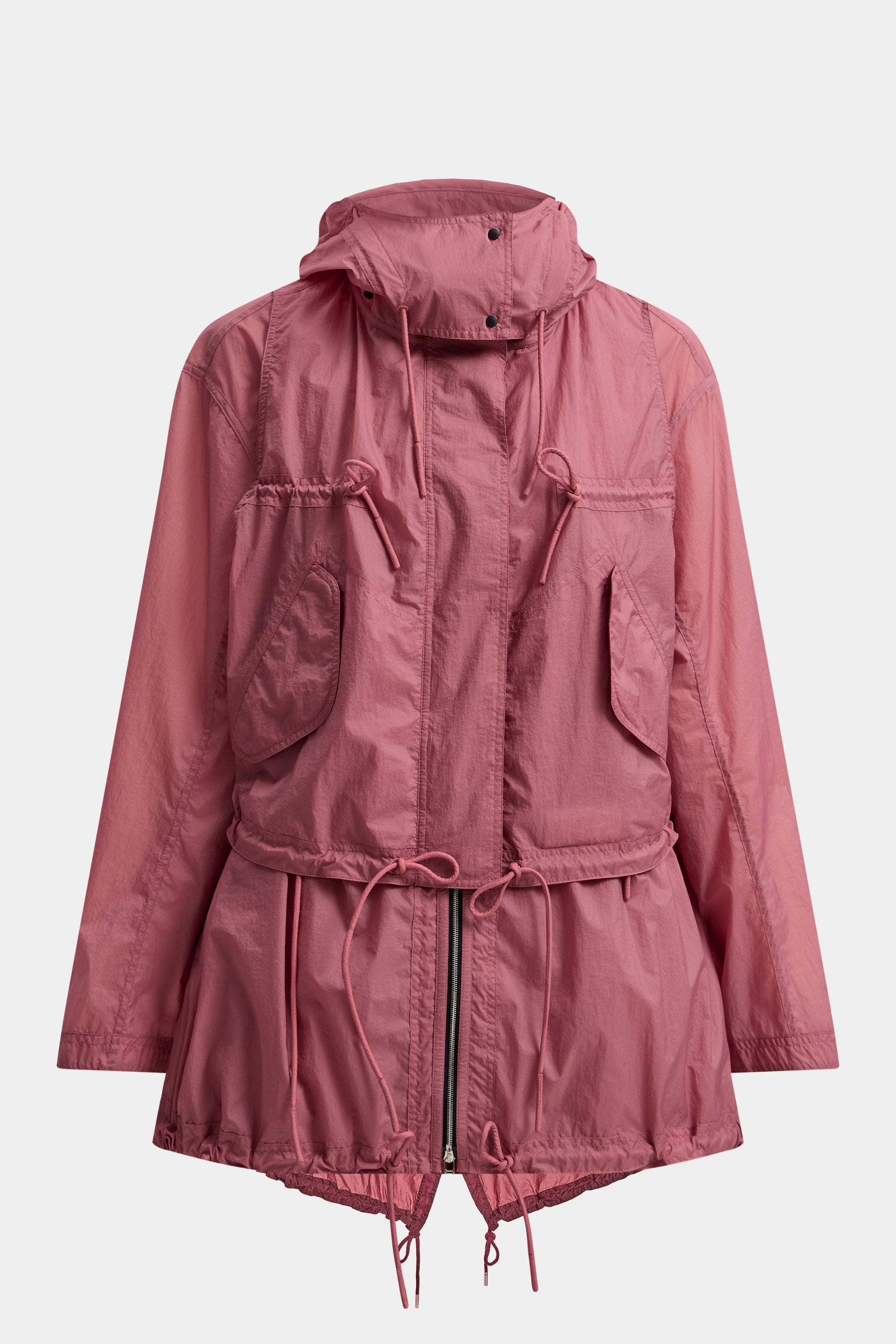 Light Ember Coat Micro Rose