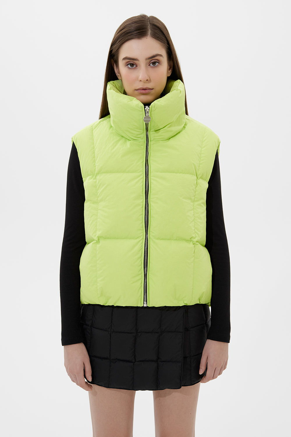 Zip Vest Ennio Green