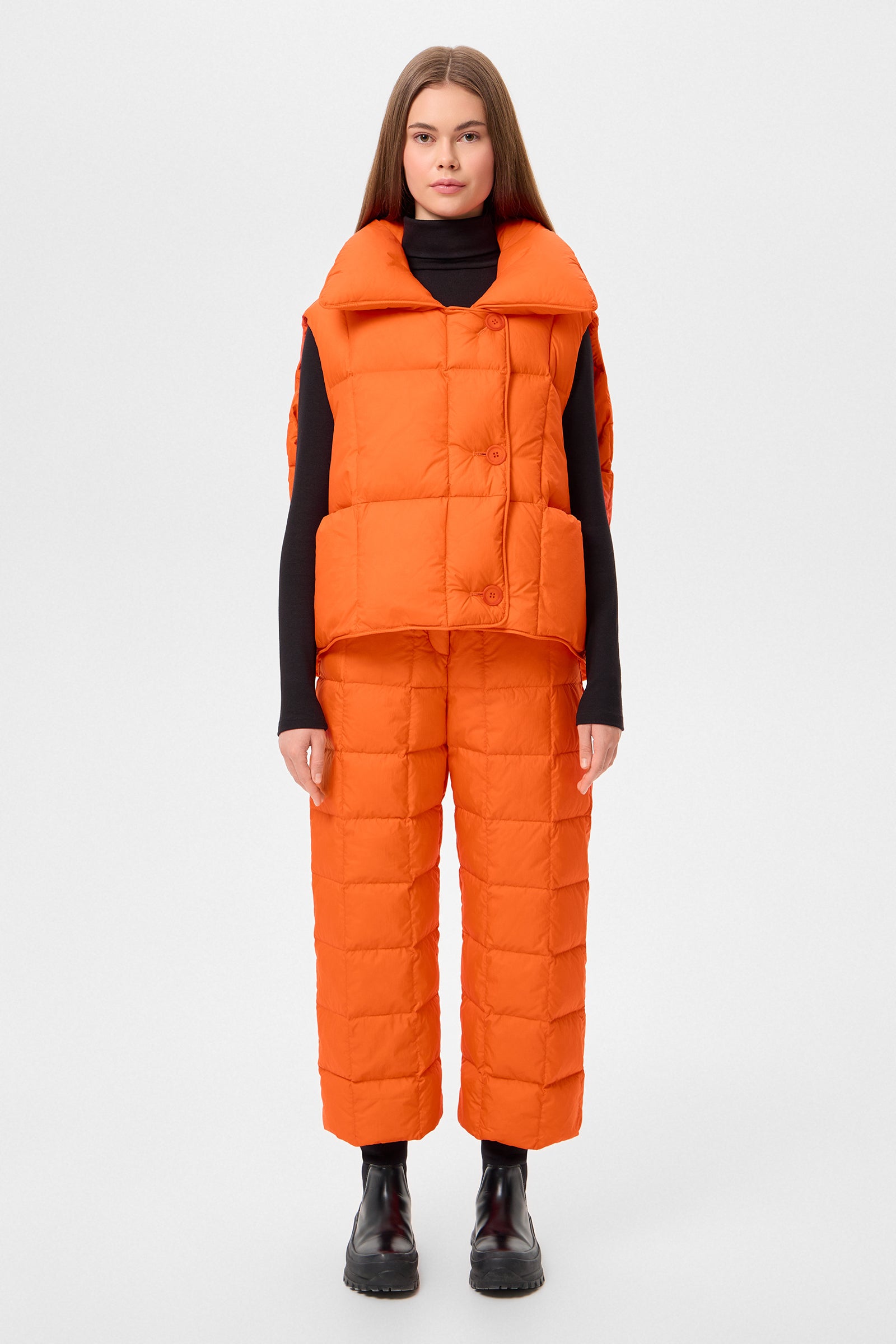 COZY CLOUD VEST MICRO ORANGE