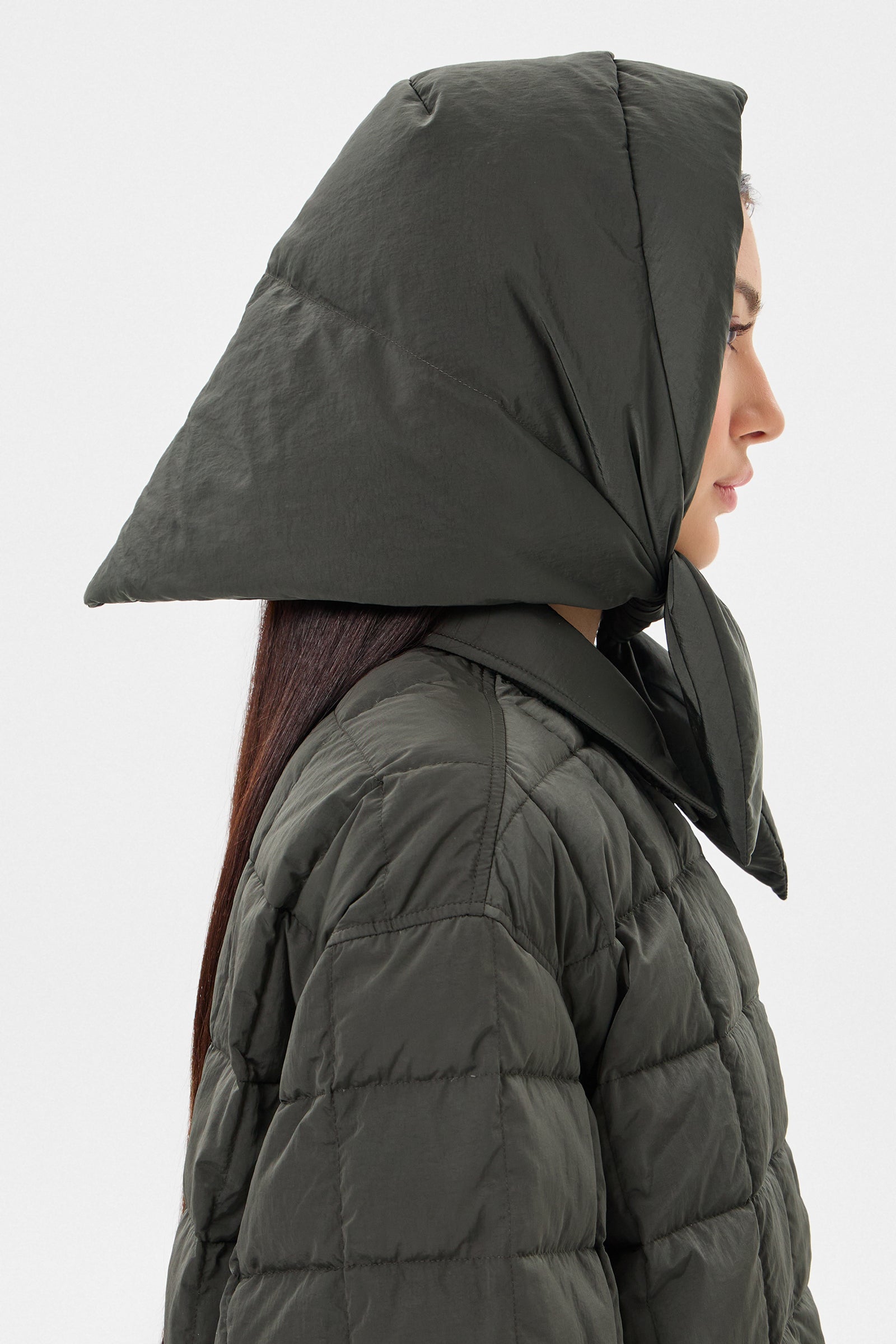 HUSTKA HOOD ENNIO KHAKI
