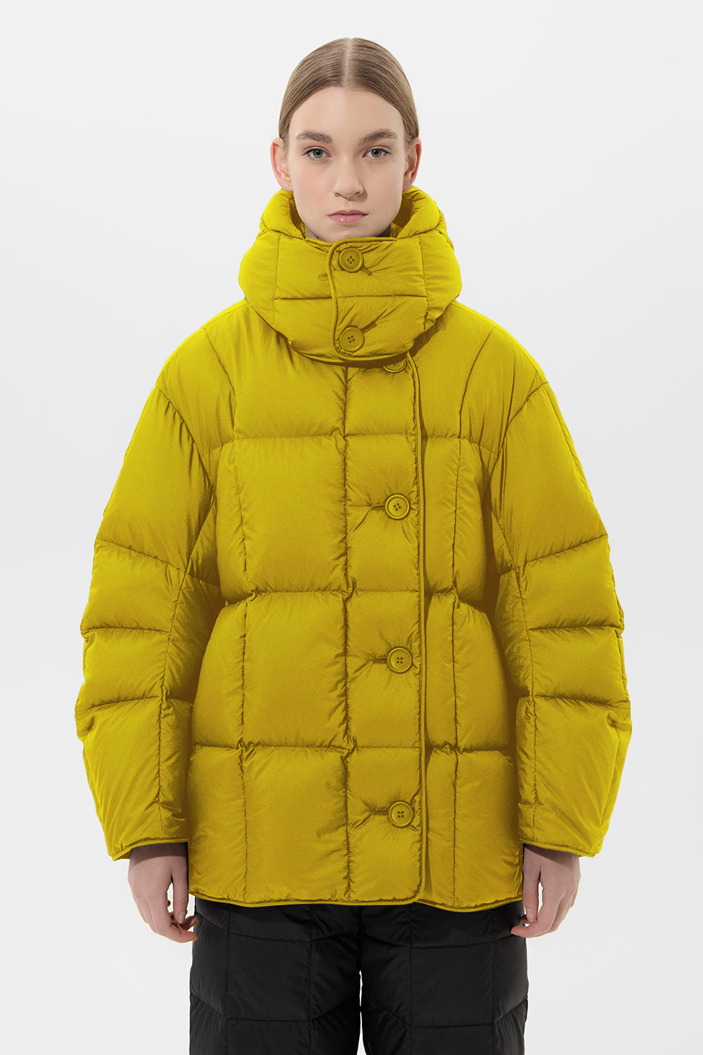 Cozy Nimbo Jacket Micro Mustard