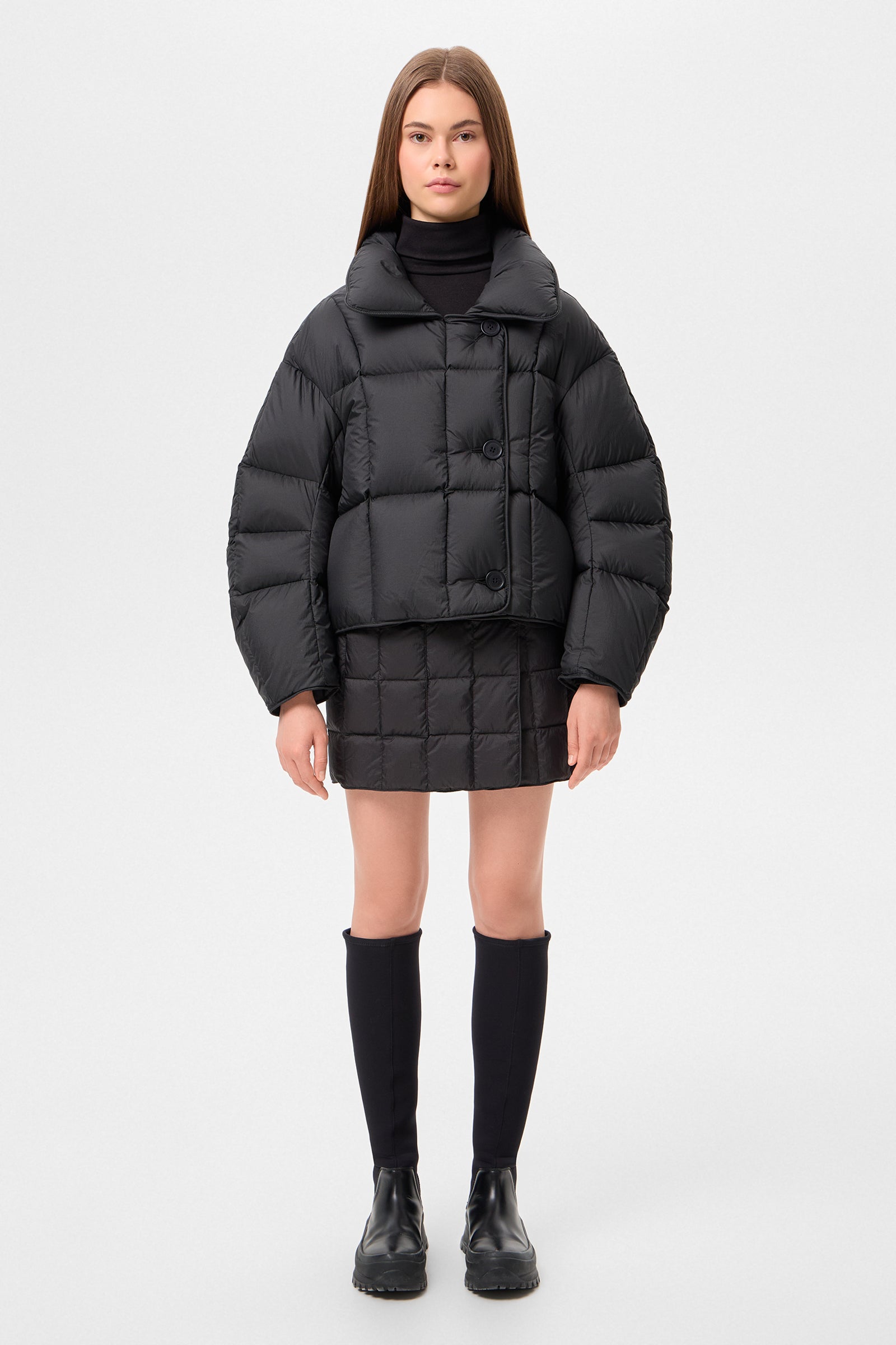 COZY CLOUD JACKET MICRO BLACK