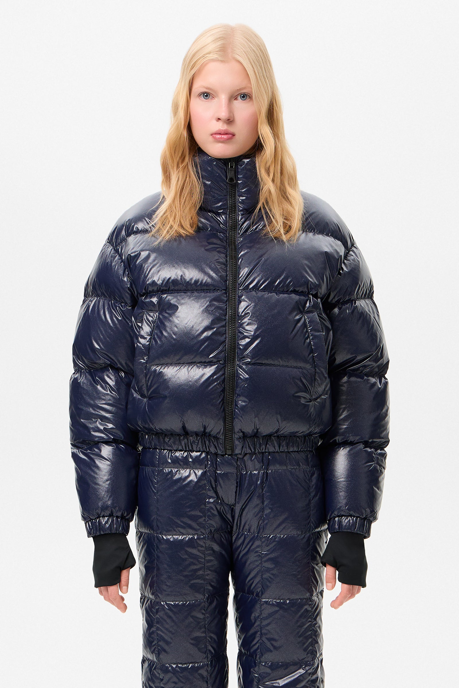 APRES SKI COOL JACKET GLITTER NAVY