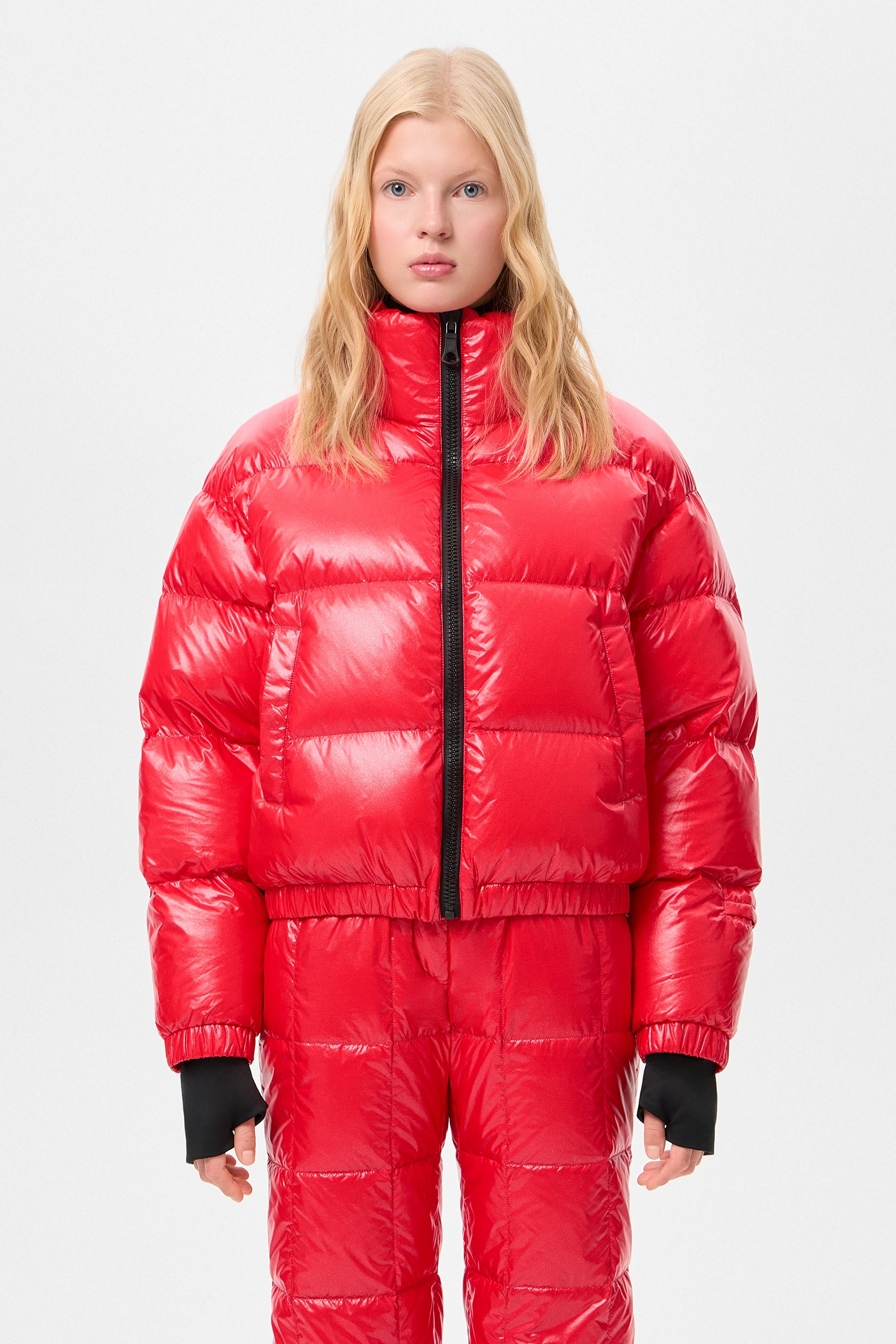 APRES SKI COOL JACKET GLITTER RED