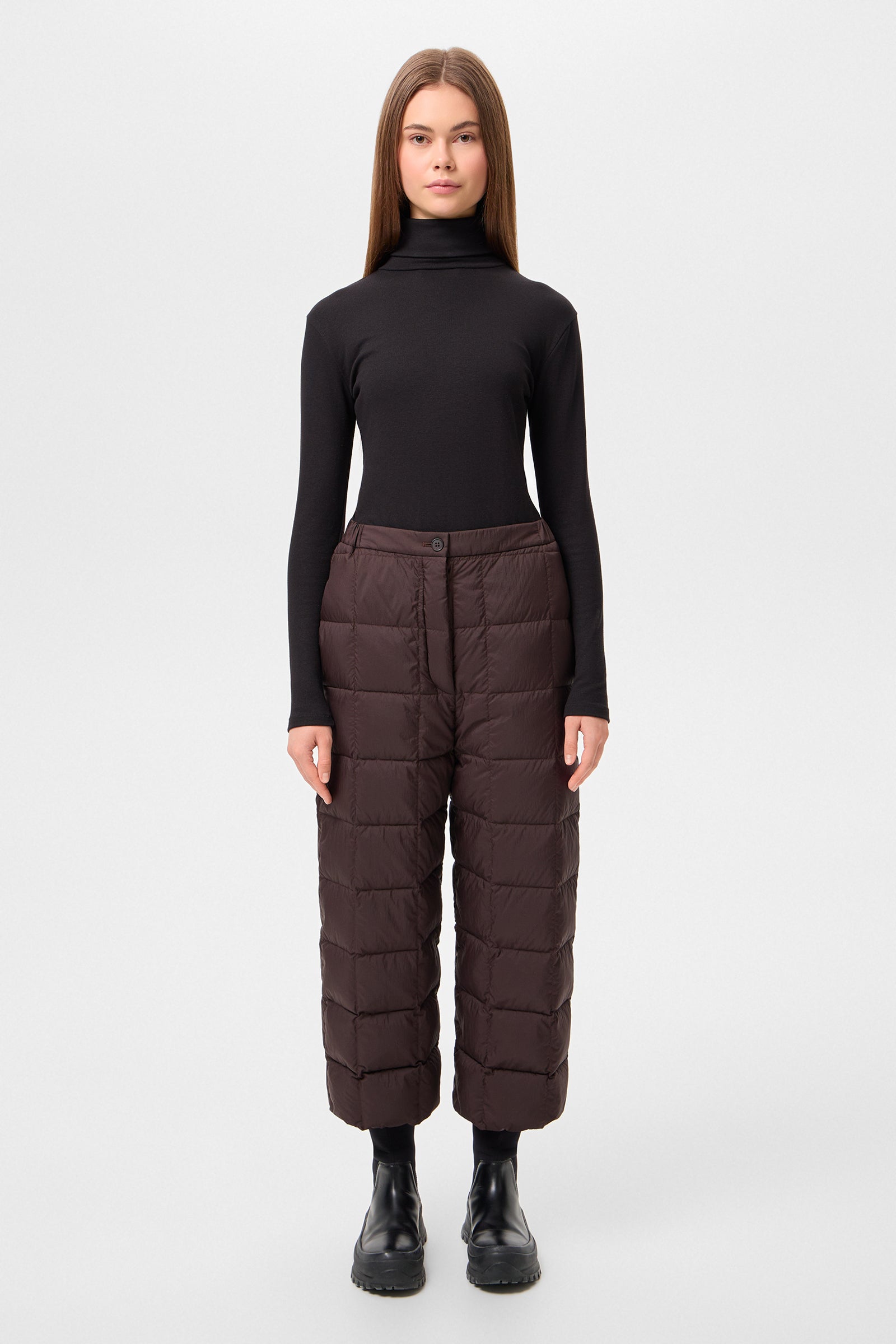 DUNNO PANTS MICRO BROWN