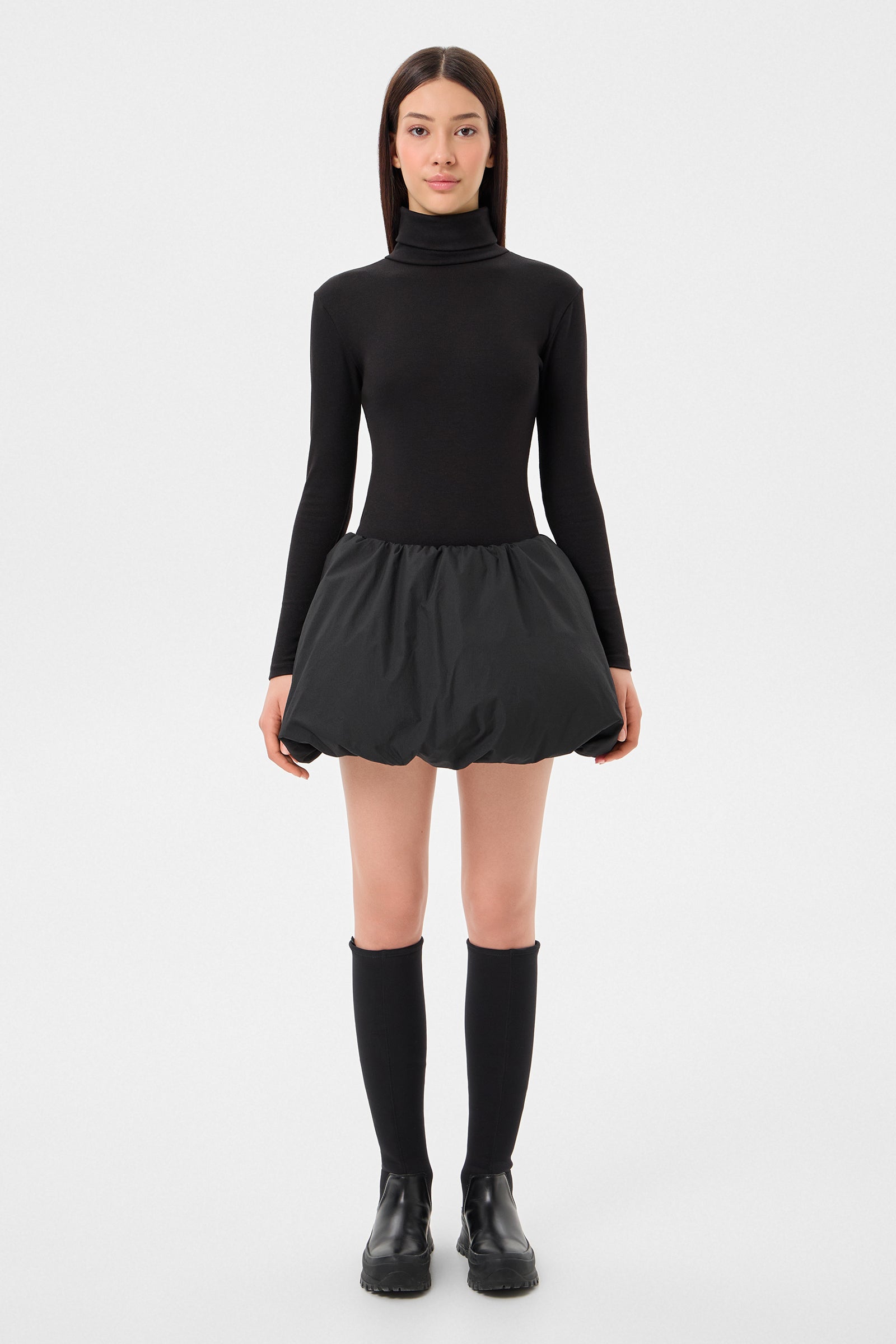 CLOUD SKIRT KETCHUP BLACK