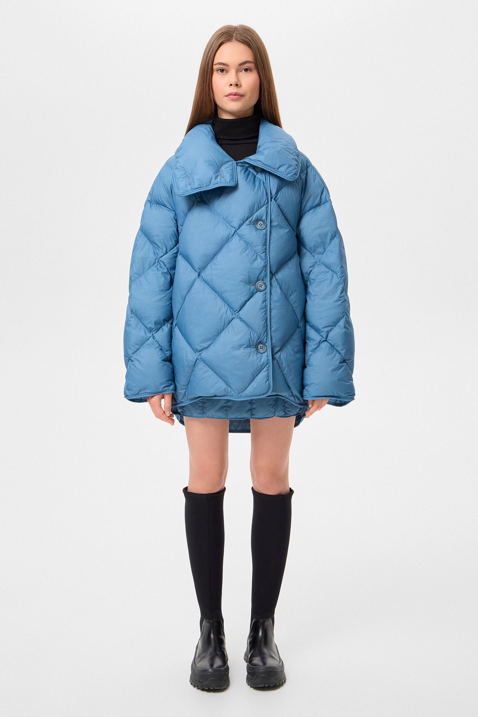 COZY QUEEN MICRO STONE BLUE