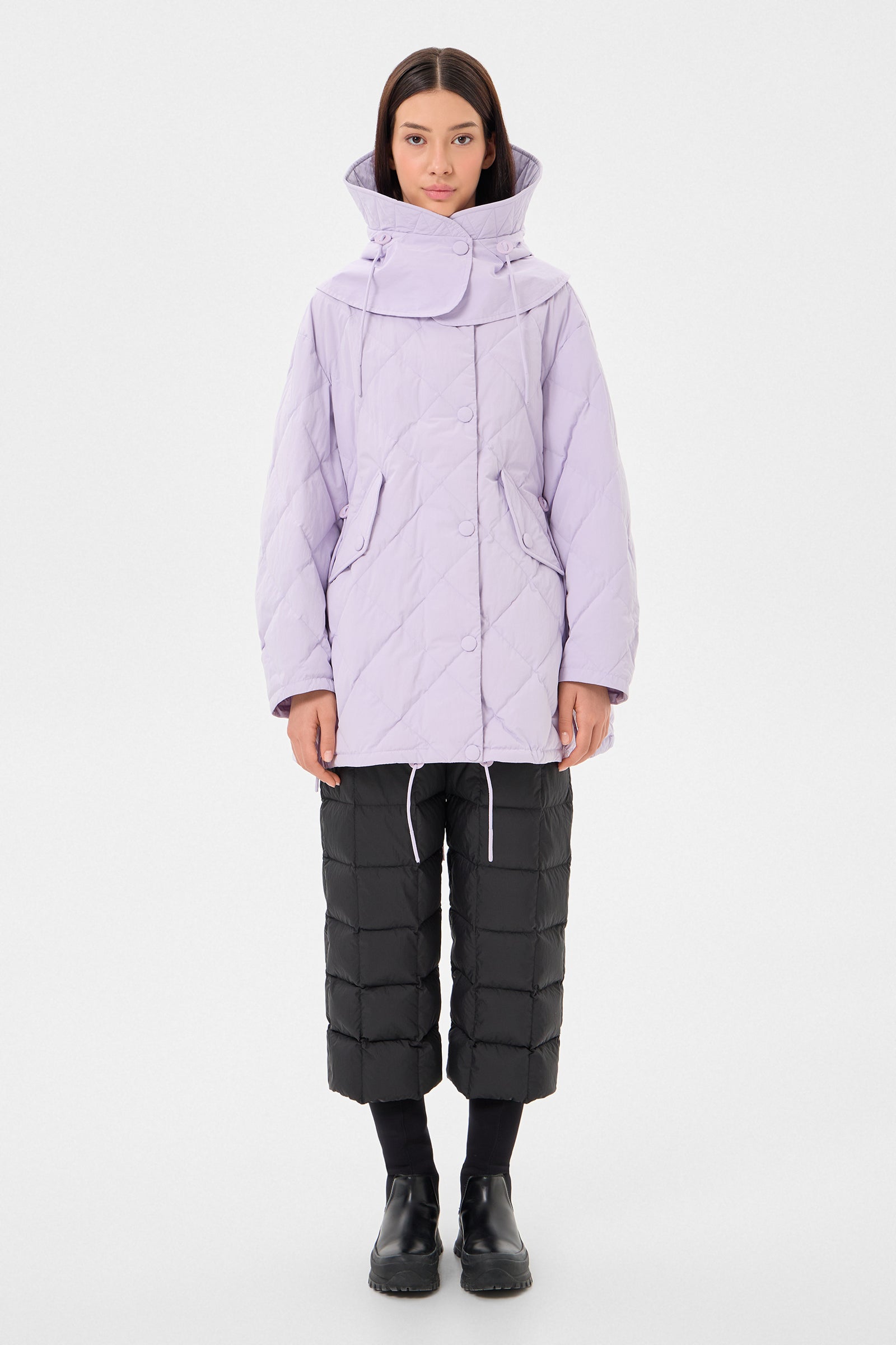 CYCLONE SHORT ENNIO LILAC