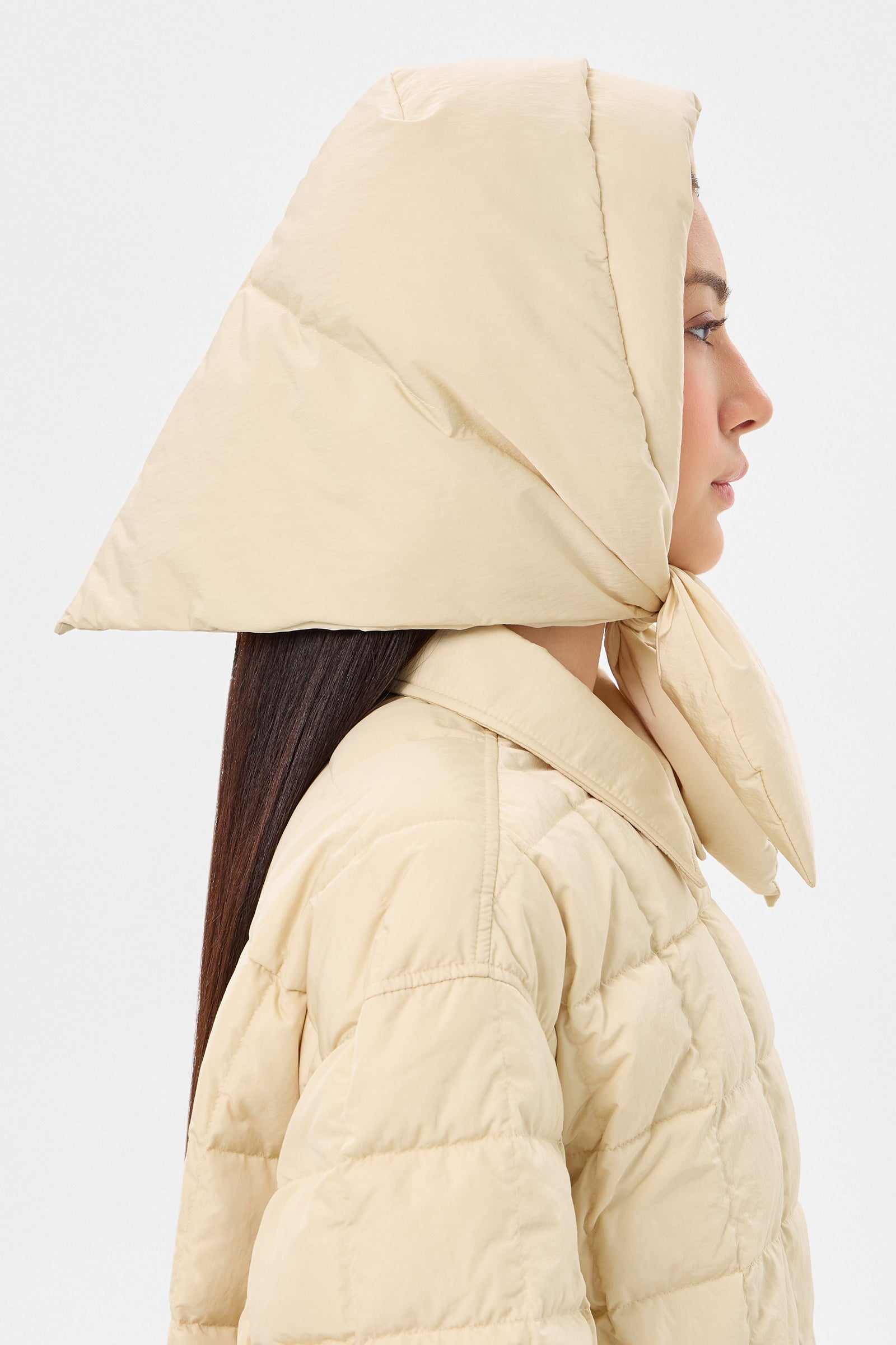 HUSTKA HOOD ENNIO BEIGE
