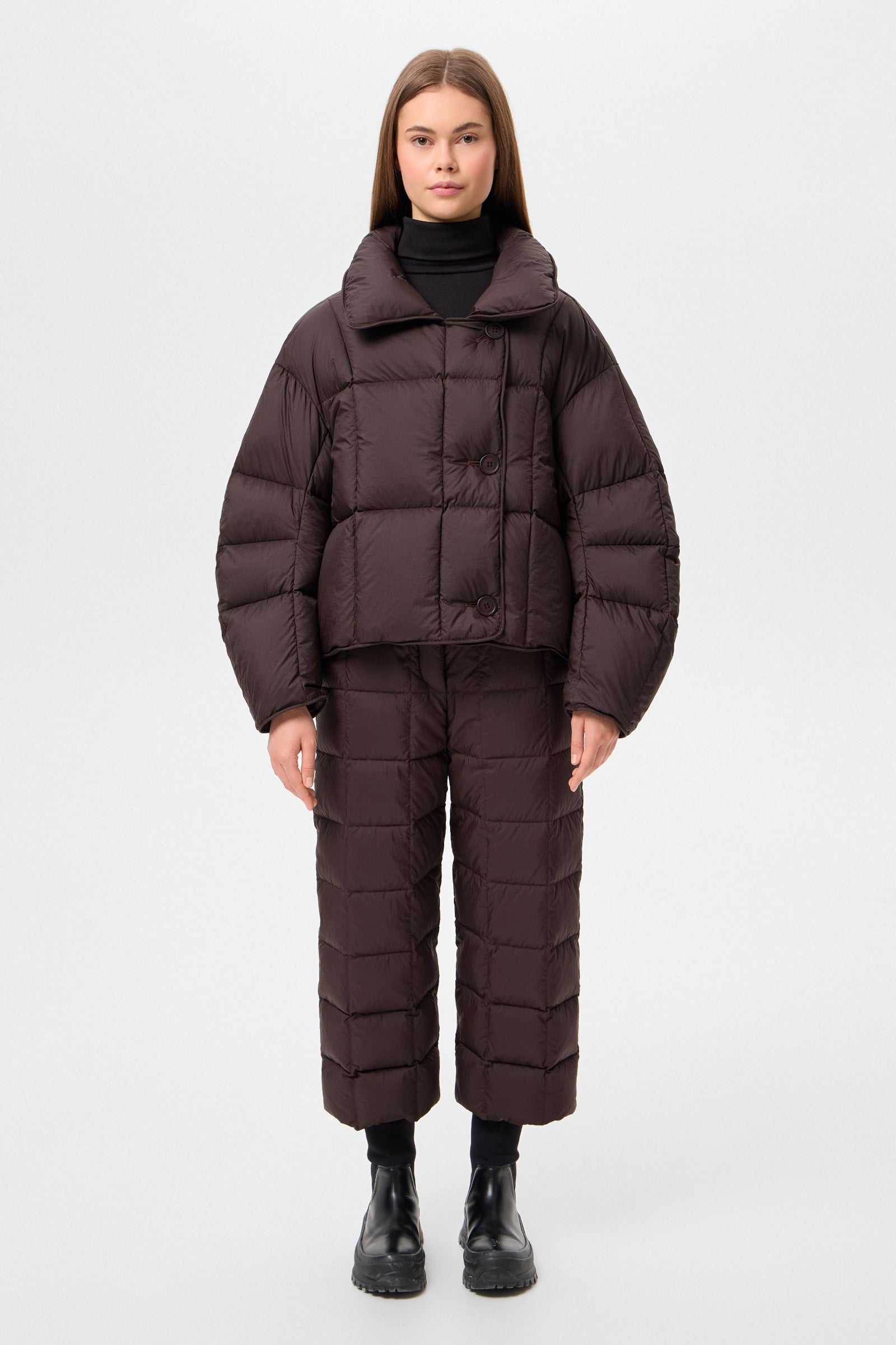 COZY CLOUD JACKET MICRO BROWN