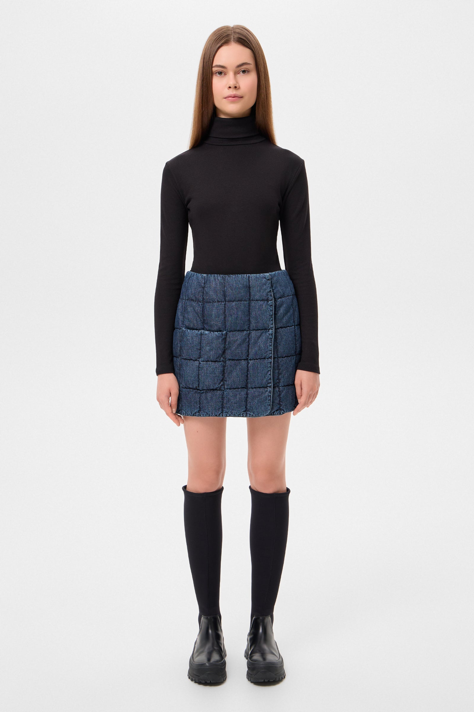 DENIM MINI PLAHTA BLUE