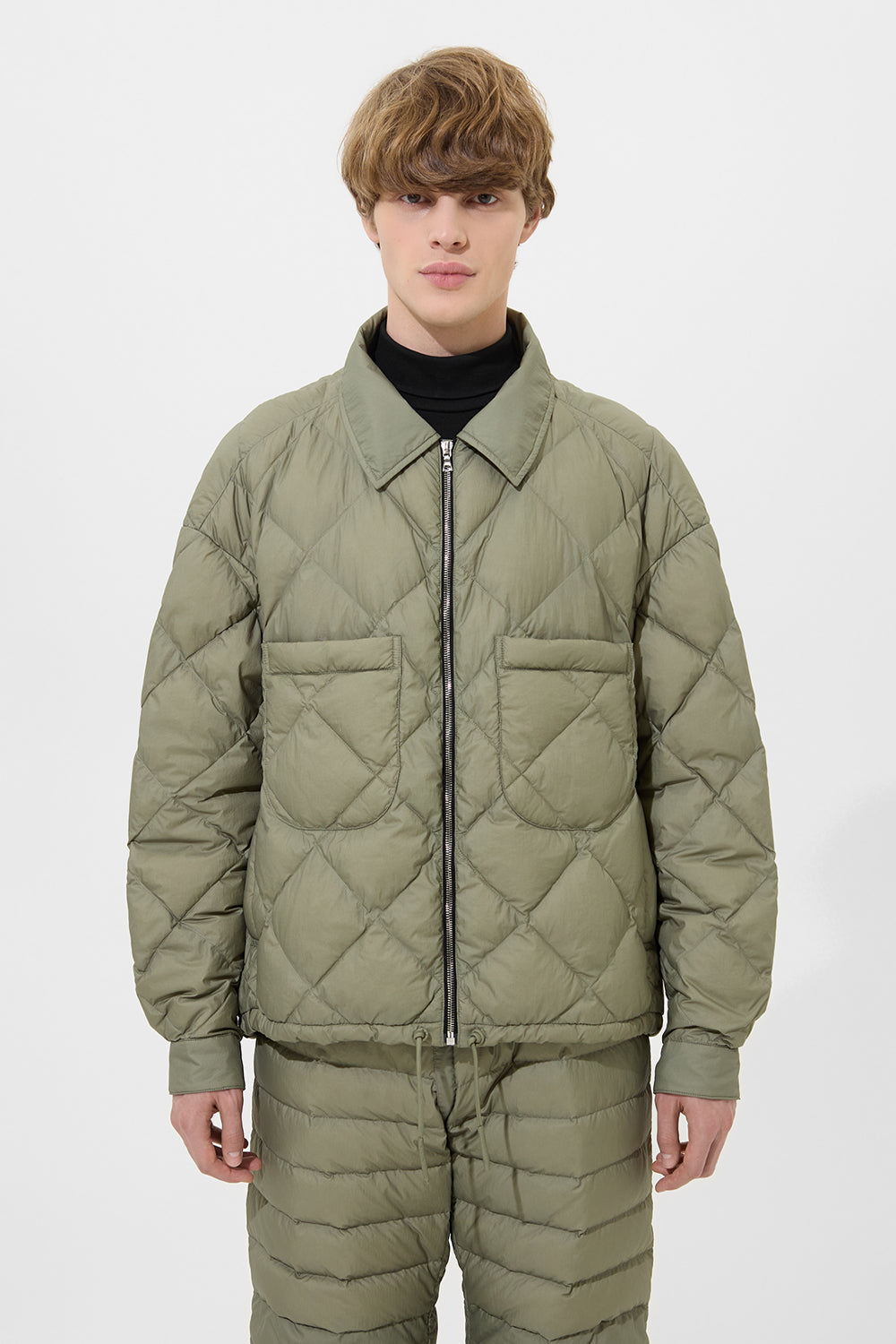 Blaze Jacket Man Micro Olive Green