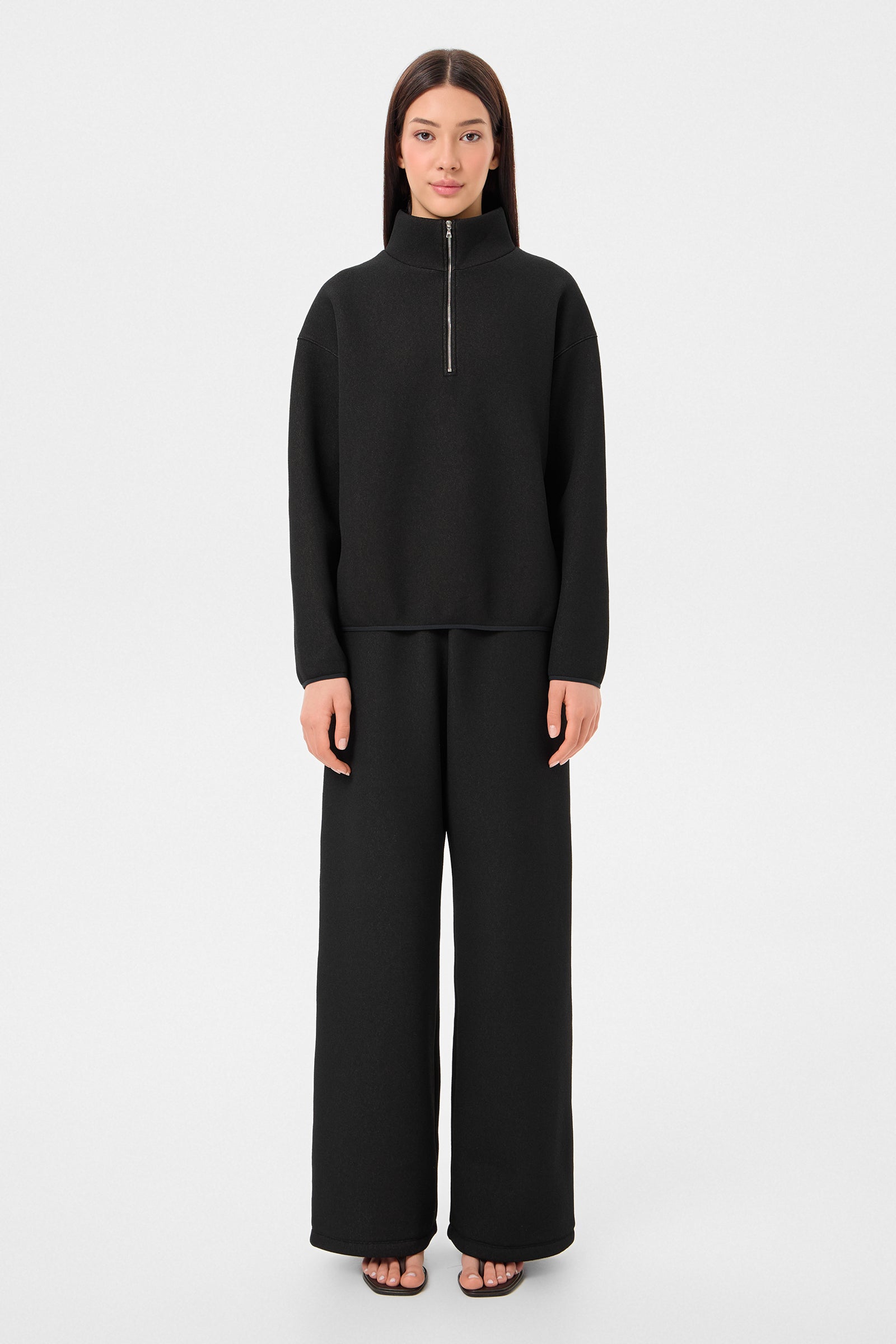 Rocky Half Zip Foam Black