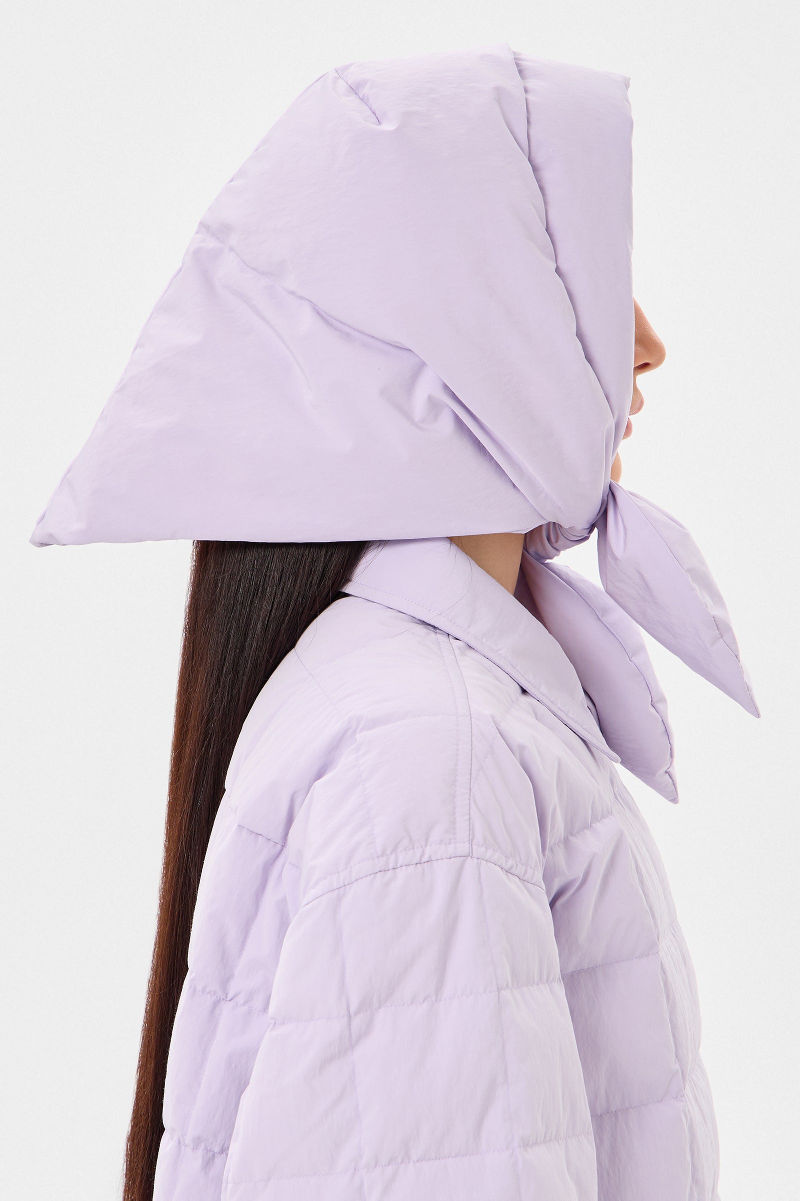 HUSTKA HOOD ENNIO LILAC