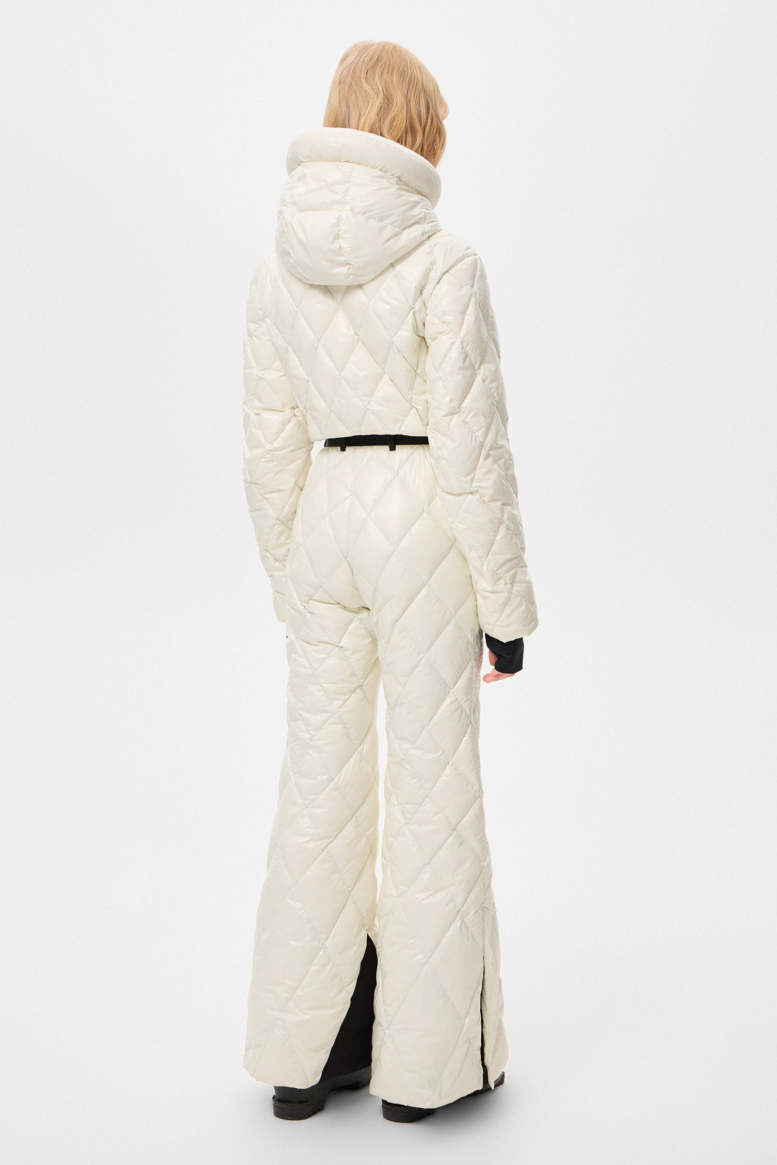 APRES SKI OVERALL GLITTER WHITE
