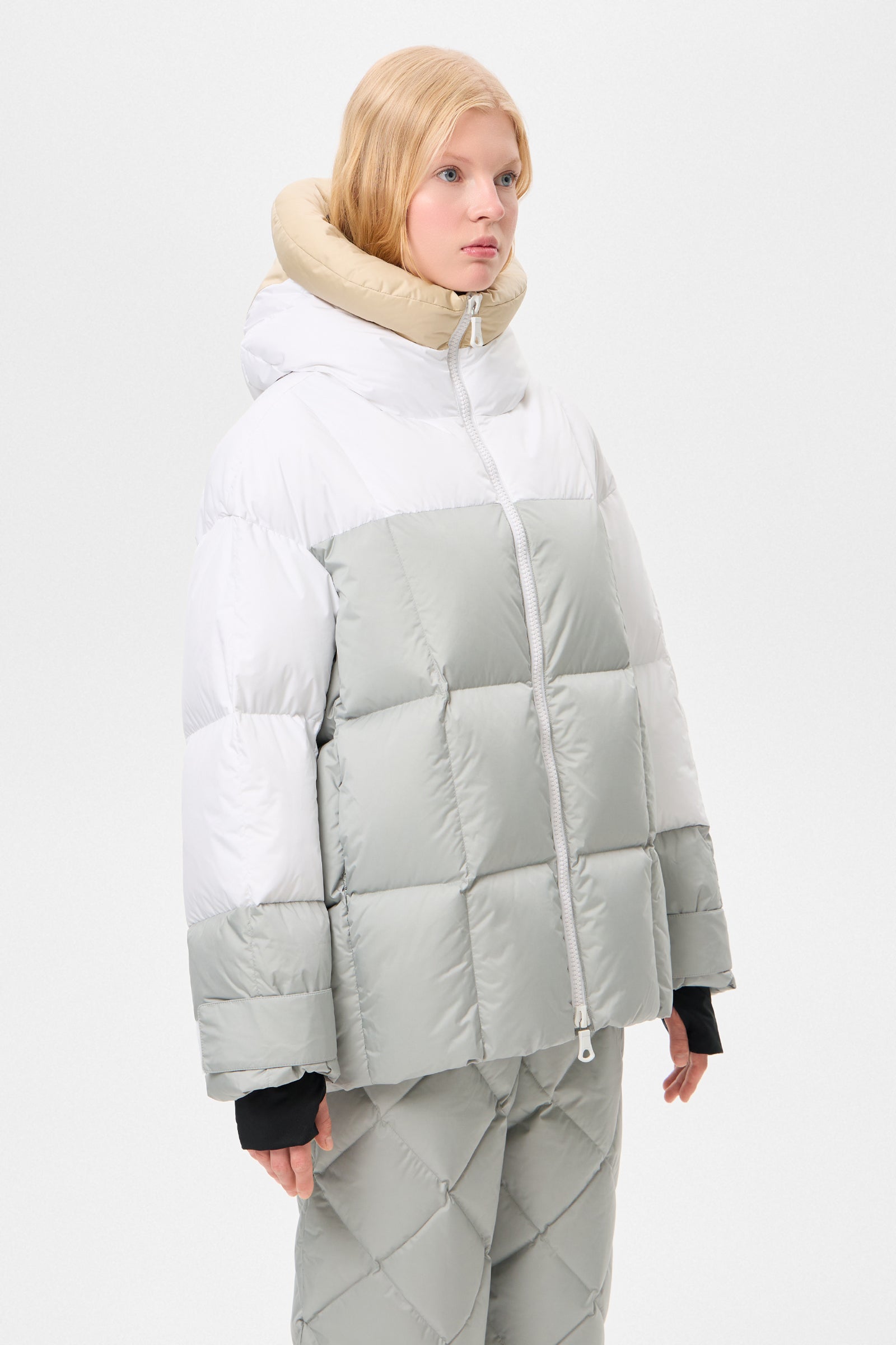 MULTI APRES SKI WENDY LONG TEC BEIGE + WHITE + GREY