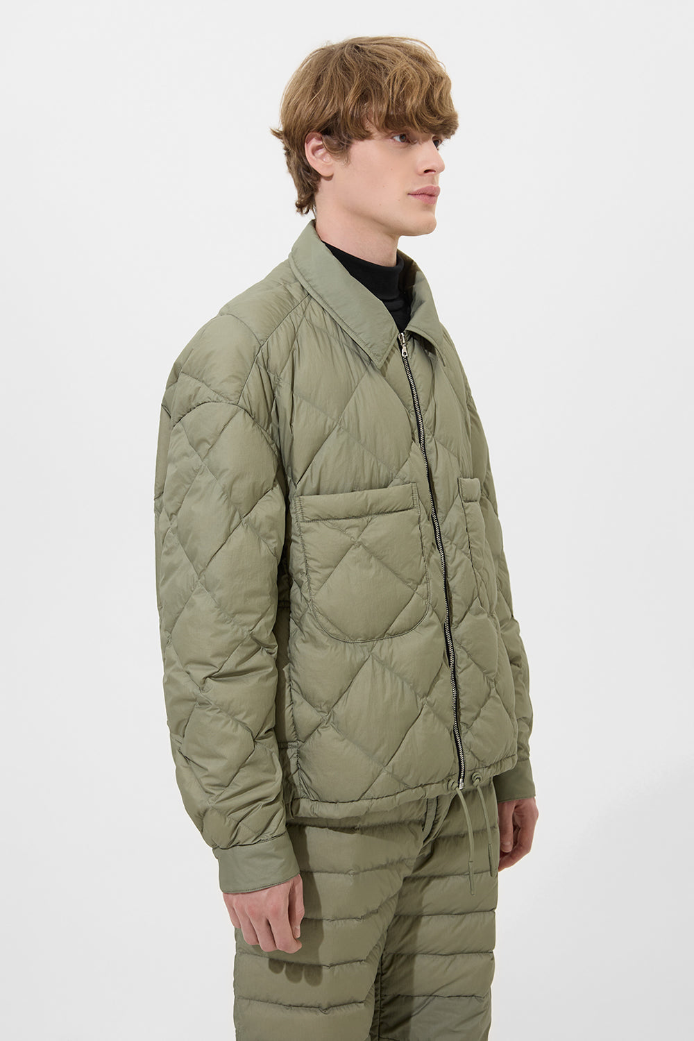 Blaze Jacket Man Micro Olive Green