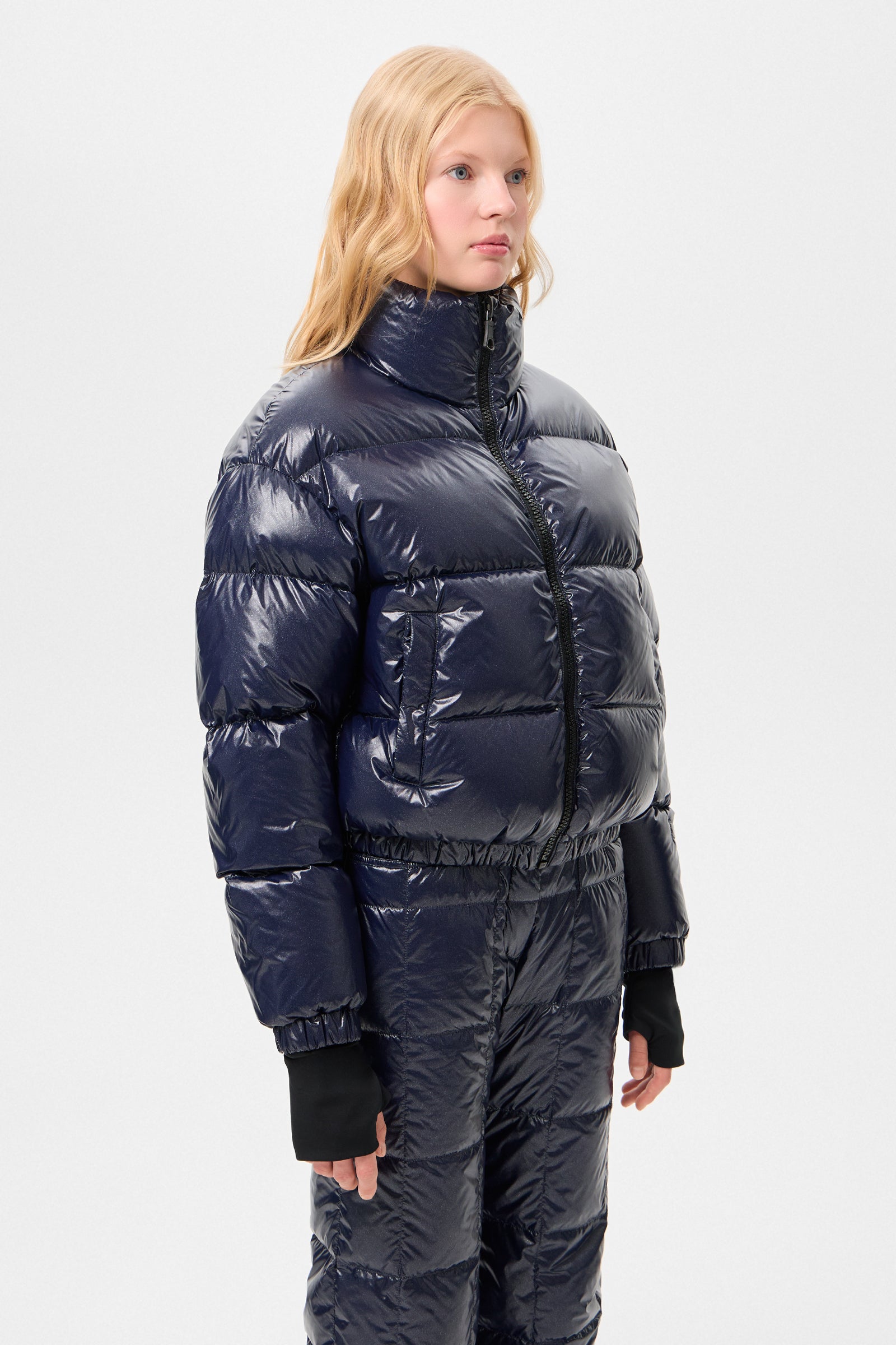 APRES SKI COOL JACKET GLITTER NAVY