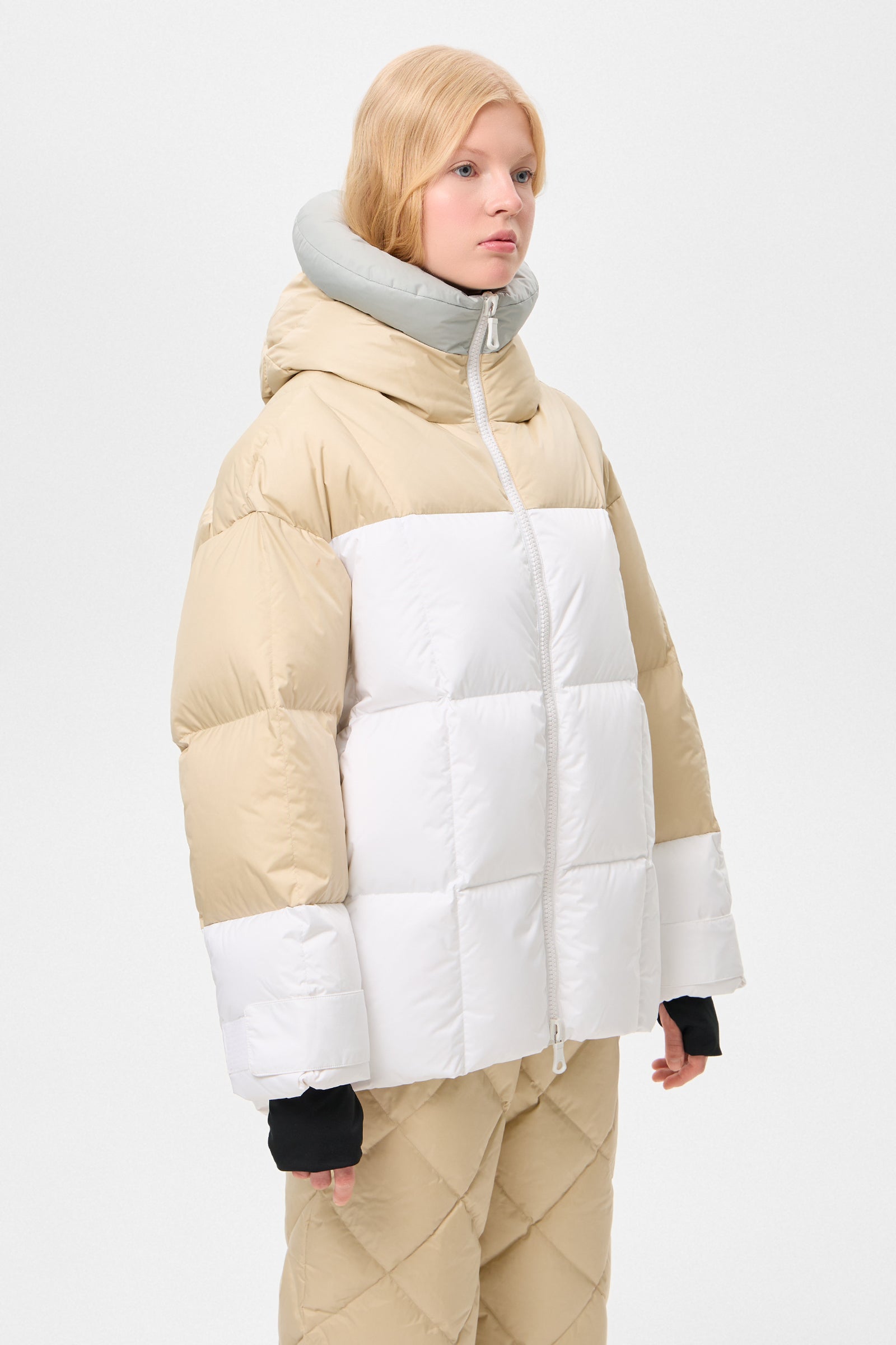 MULTI APRES SKI WENDY LONG TEC GREY + BEIGE + WHITE