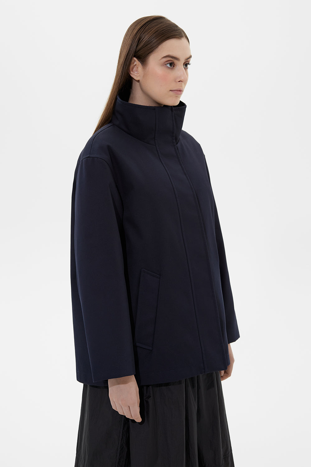 Cropped Mac Tecno Navy Blue + Micro Black