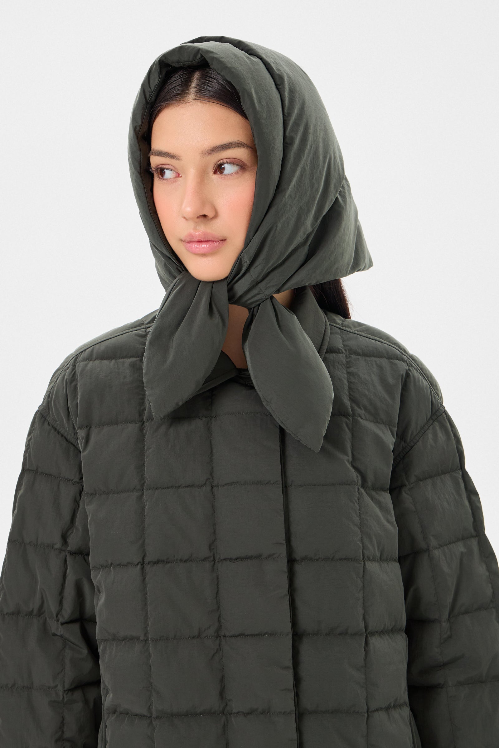 HUSTKA HOOD ENNIO KHAKI