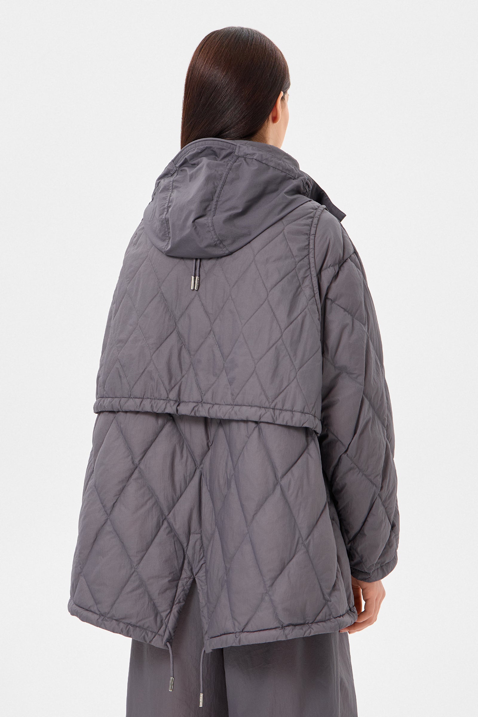 EMBER COAT KETCHUP GREY
