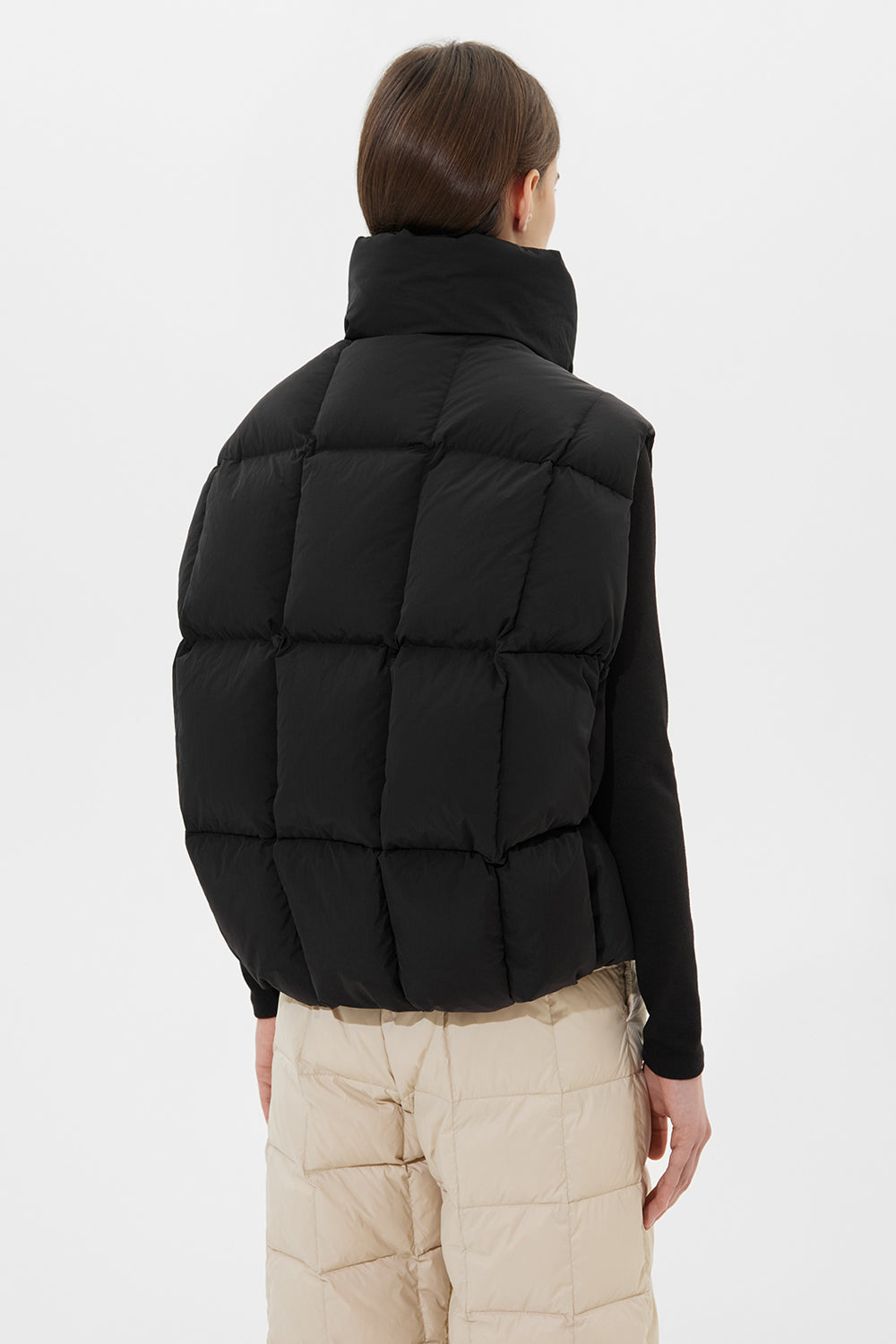 ZIP VEST ENNIO BLACK