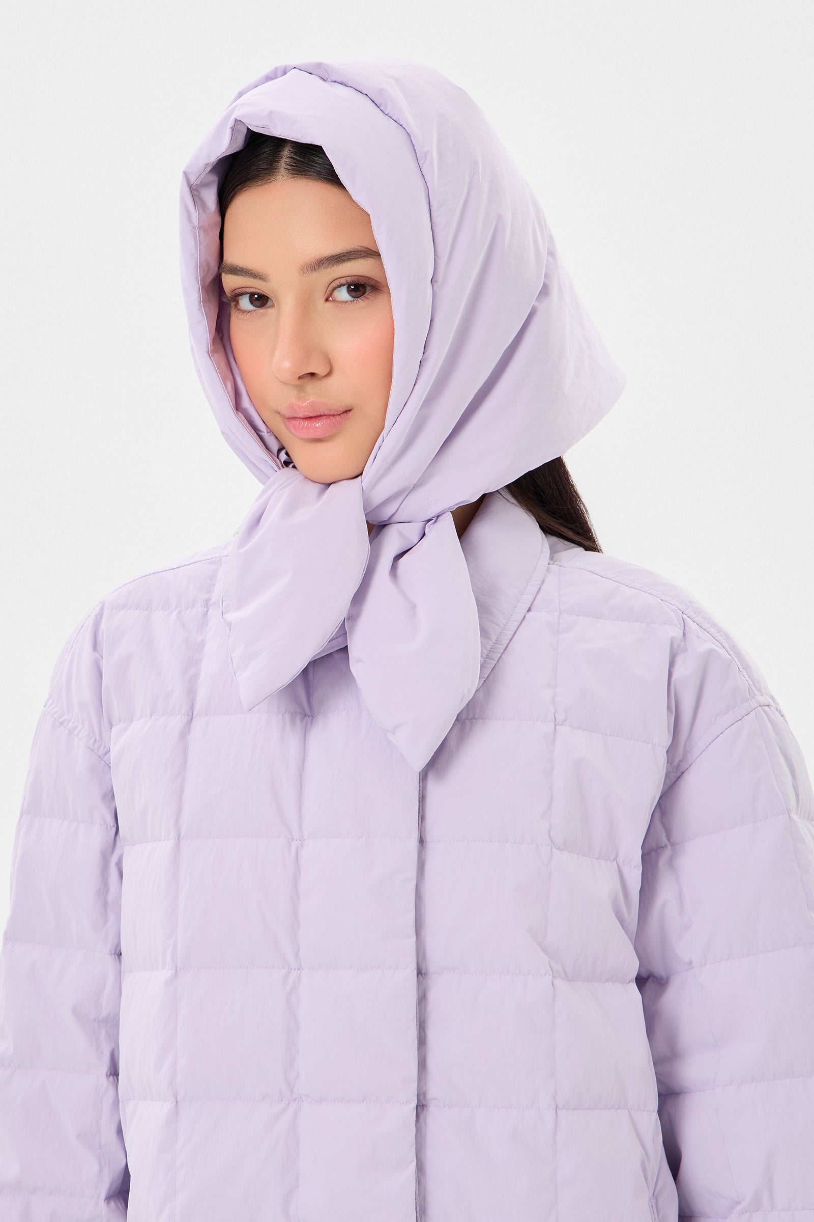 HUSTKA HOOD ENNIO LILAC