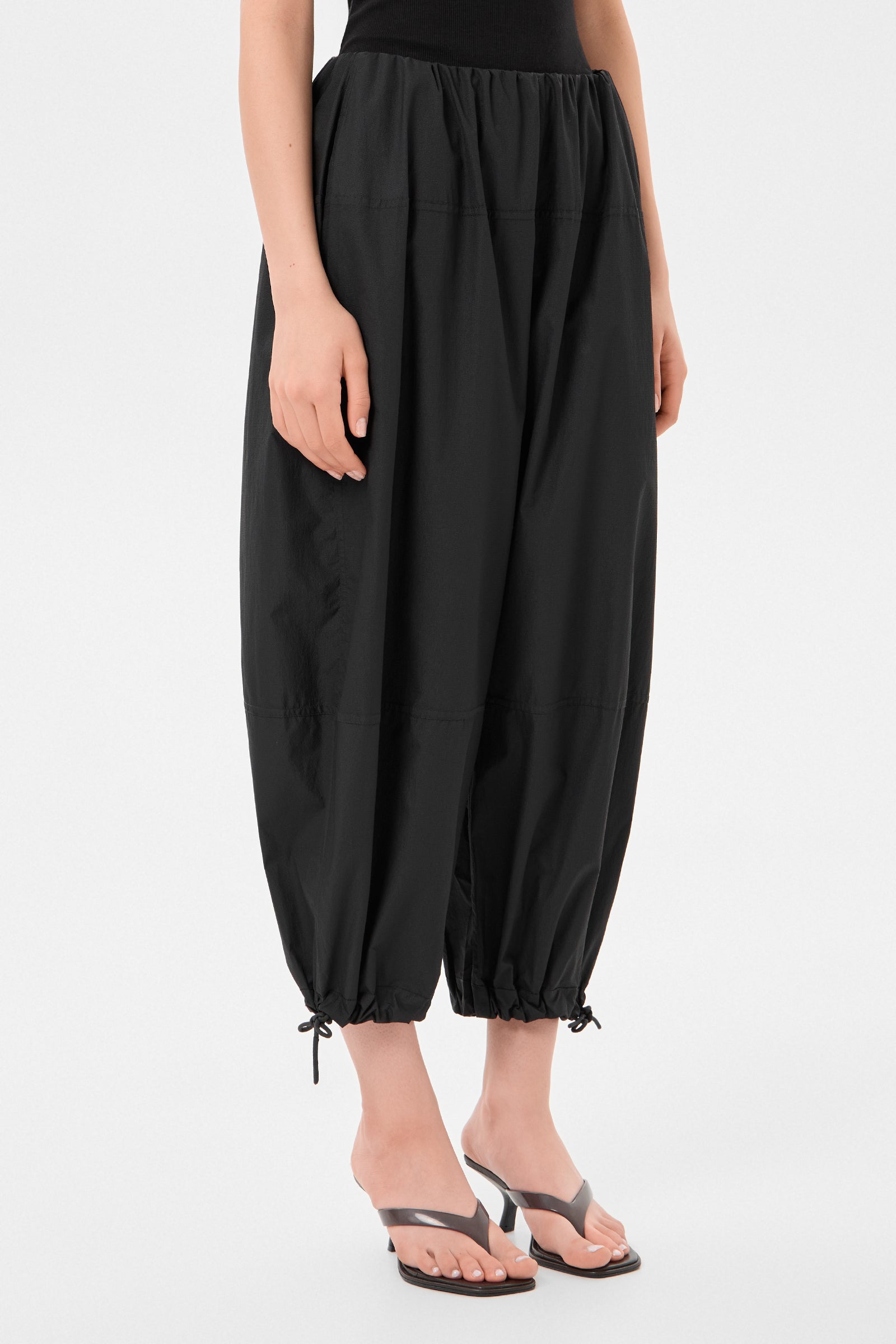 Light Ballon Pants Ketchup Black