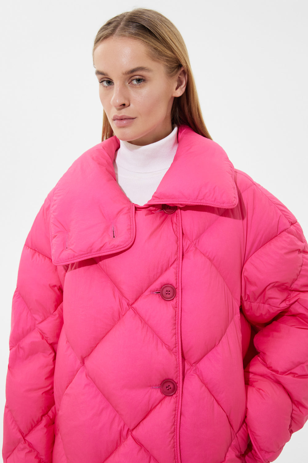 Cozy Queen Jacket Micro Pink