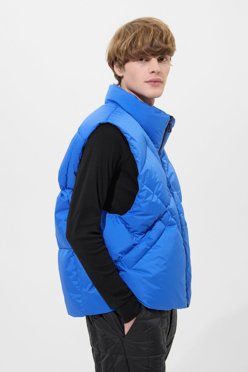 Apres Ski Peak Vest Man Tec Blue