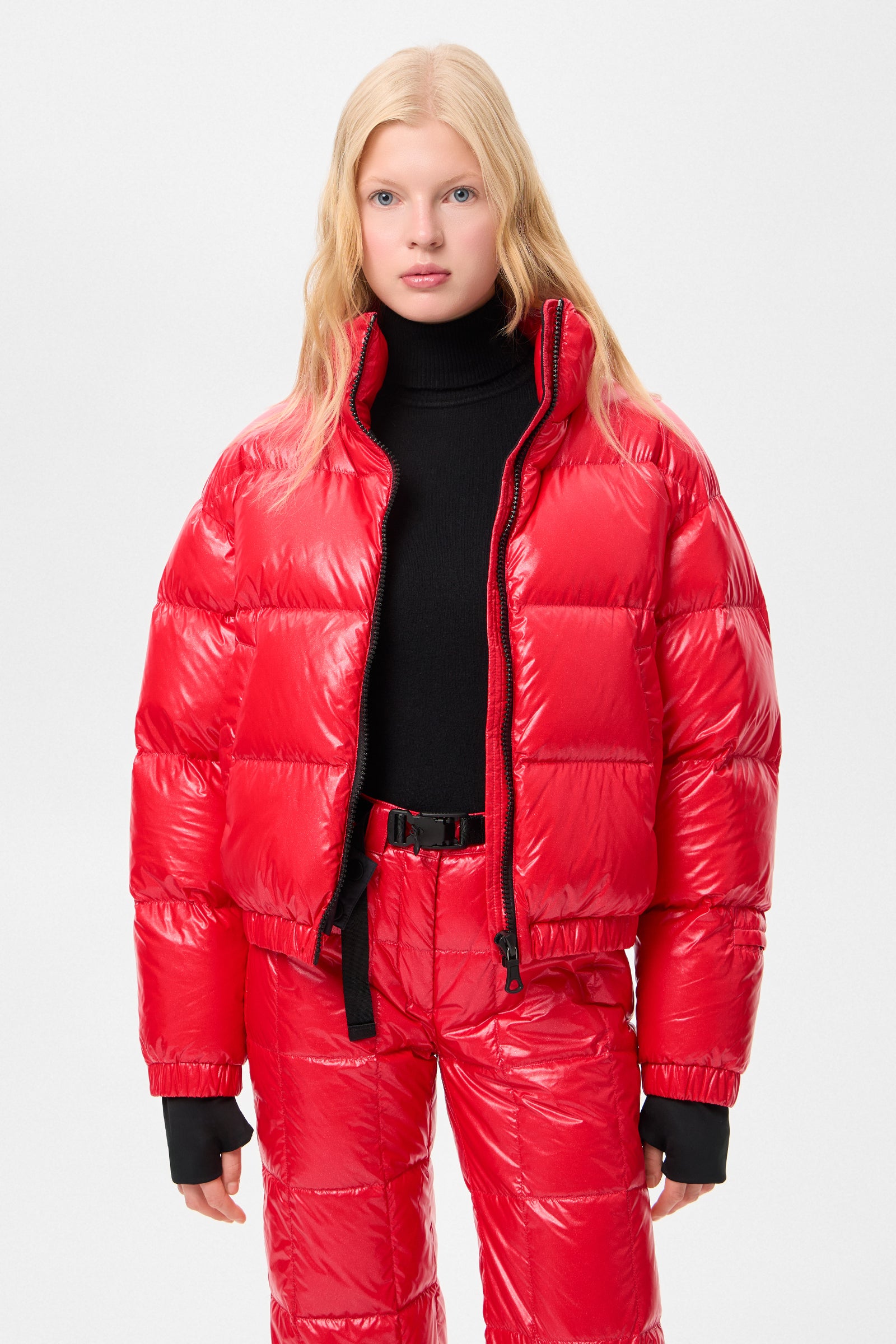APRES SKI COOL JACKET GLITTER RED