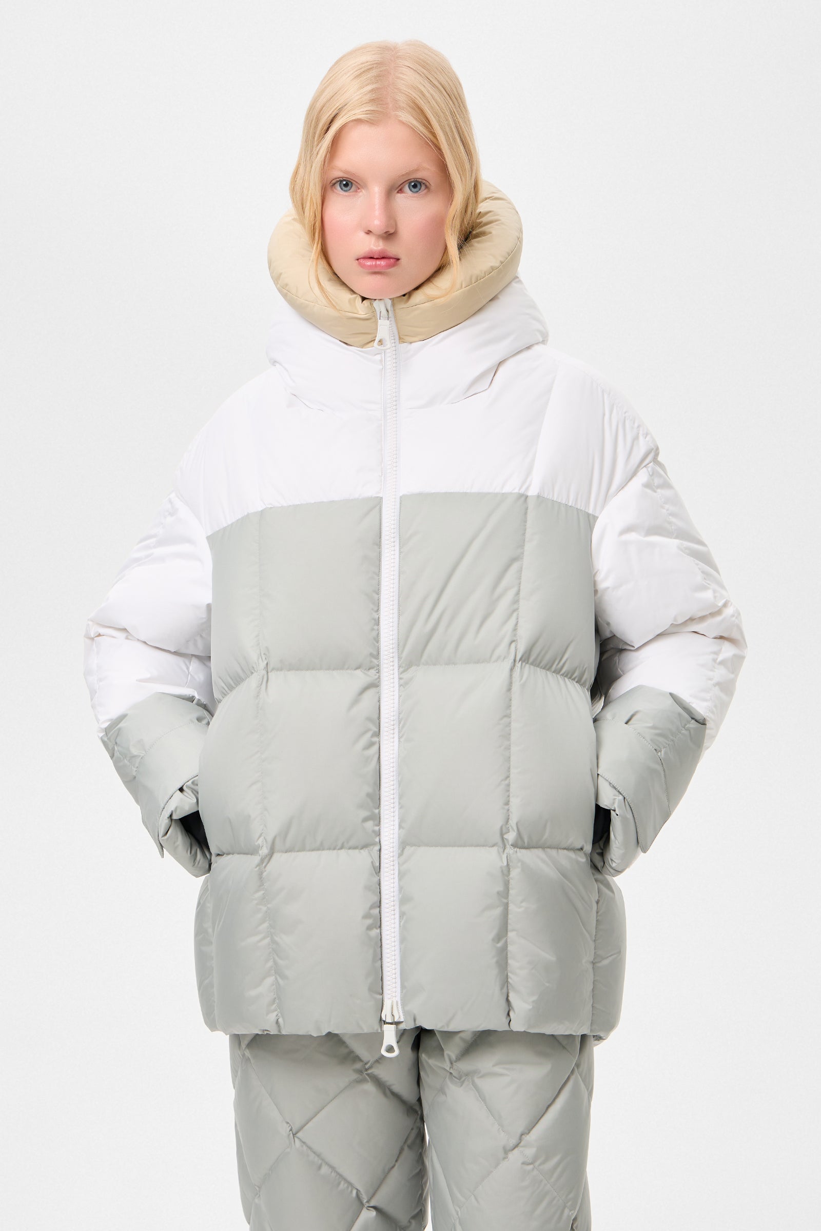 MULTI APRES SKI WENDY LONG TEC BEIGE + WHITE + GREY
