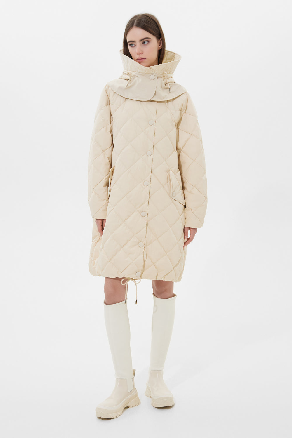 Cyclone Coat Ennio Beige