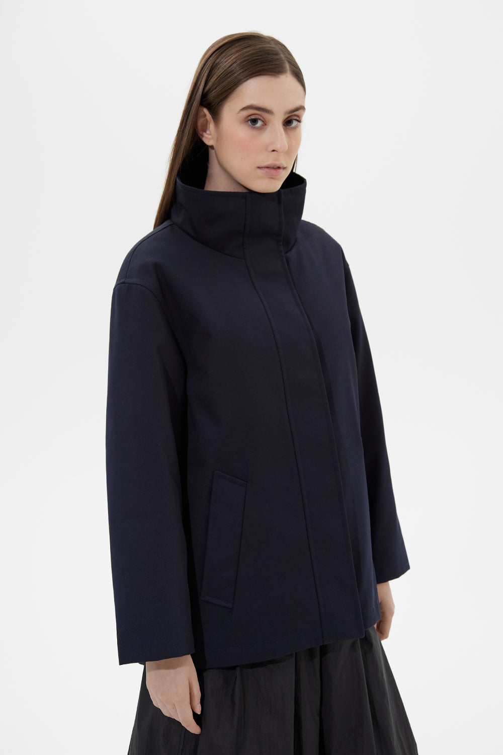 Cropped Mac Tecno Navy Blue + Micro Black