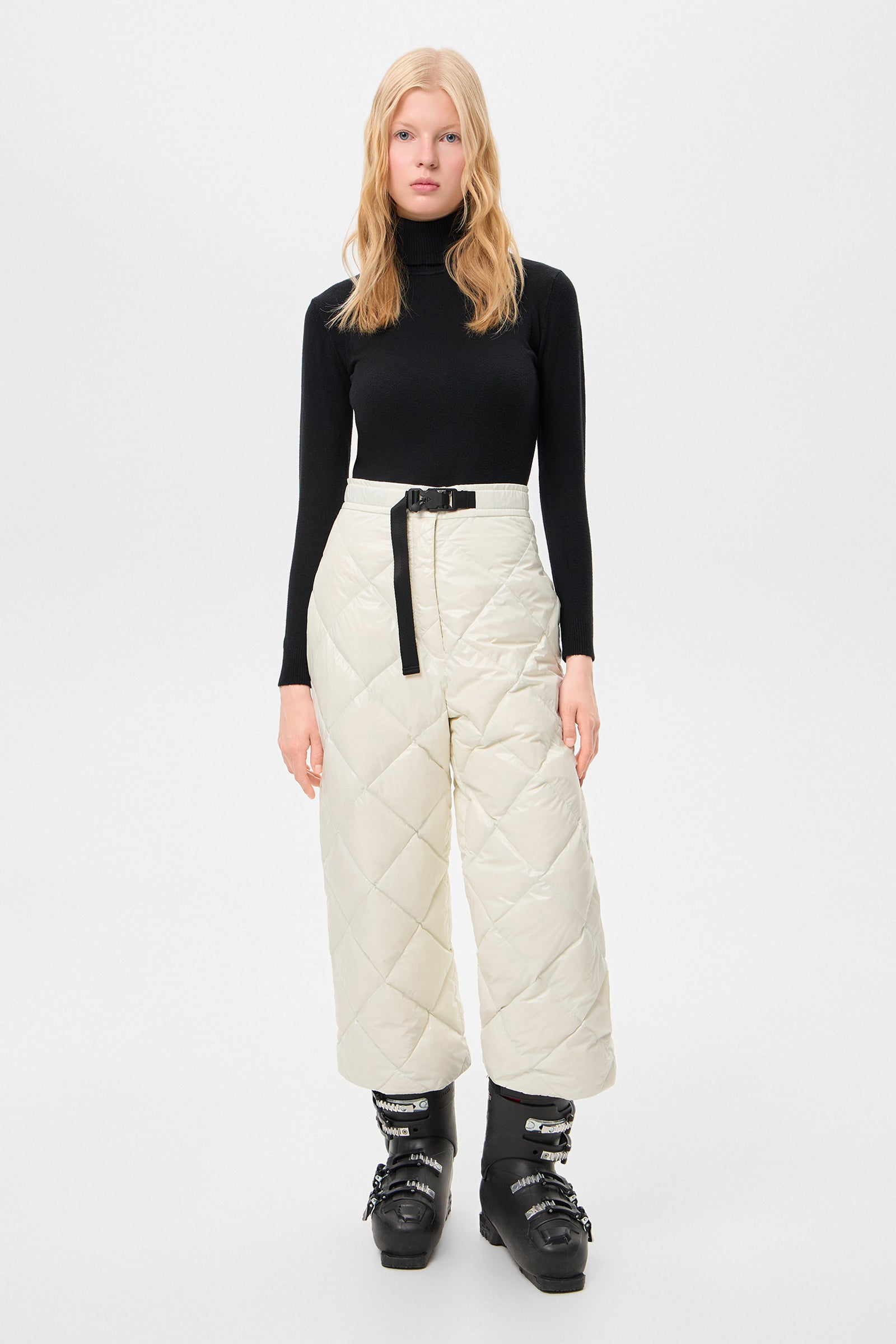 APRES SKI DUNNO PANTS GLITTER WHITE