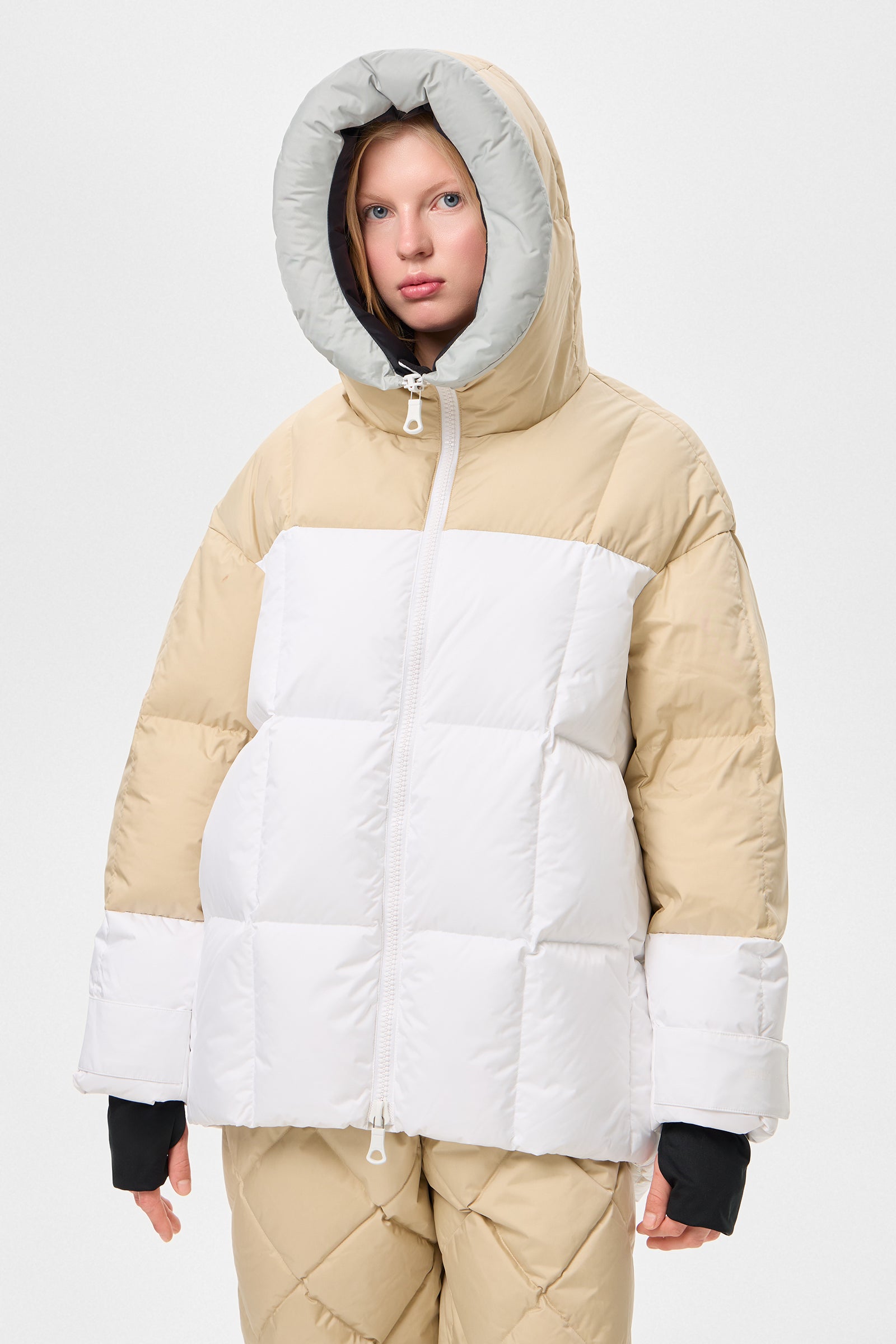 MULTI APRES SKI WENDY LONG TEC GREY + BEIGE + WHITE