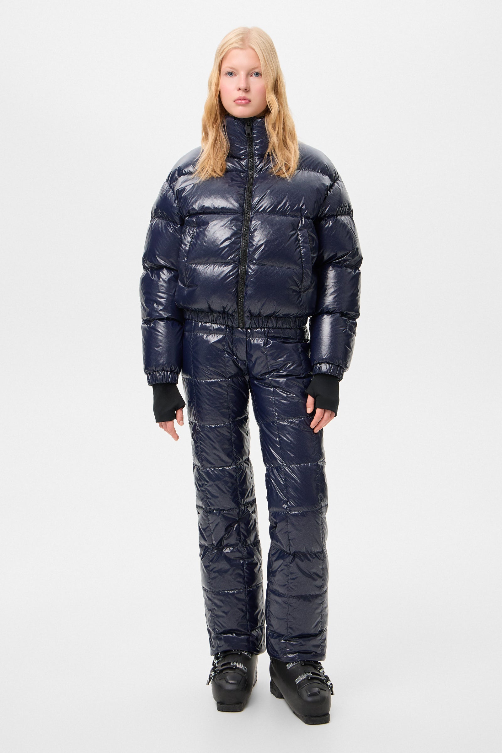 APRES SKI COOL JACKET GLITTER NAVY