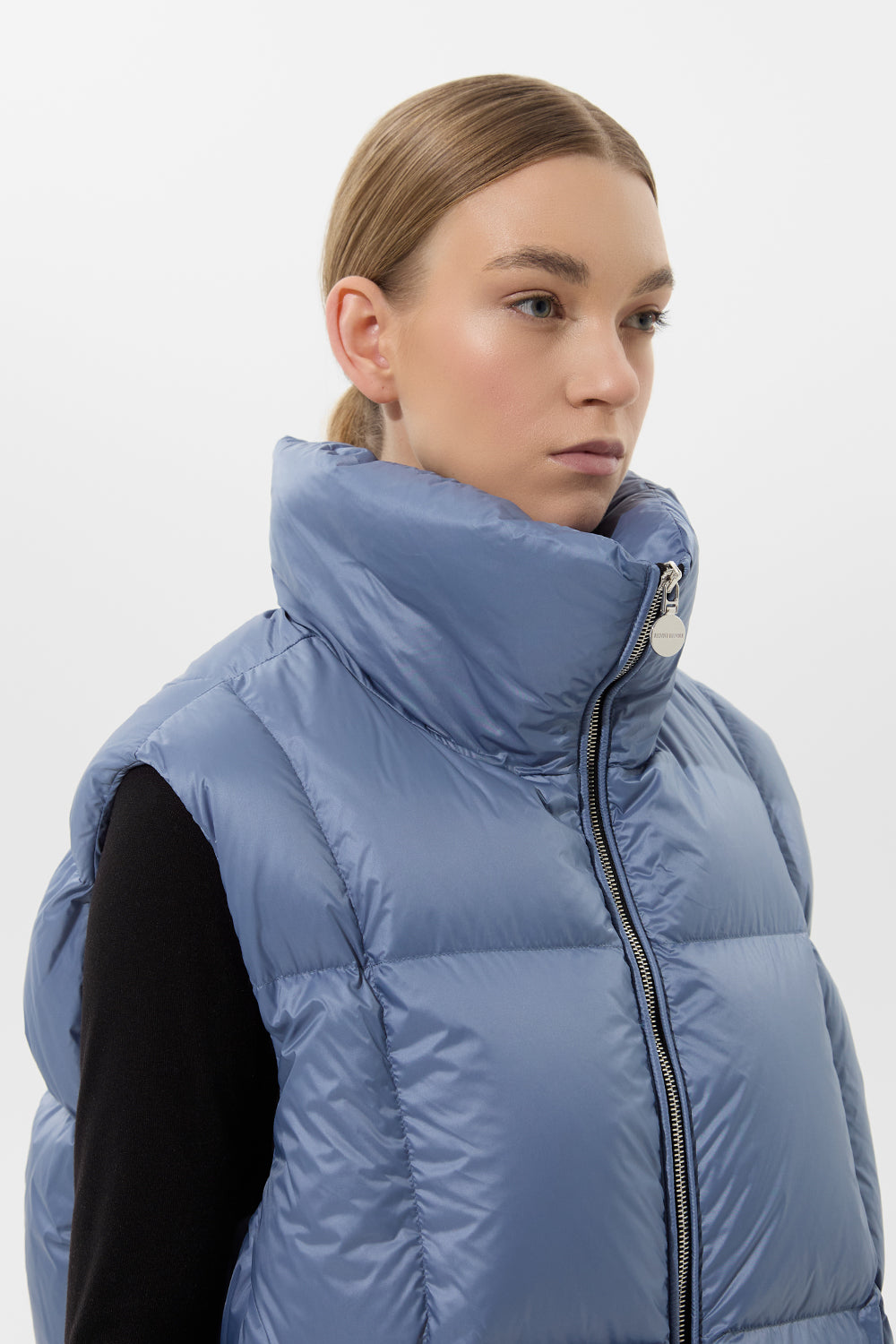 ZIP VEST LEON COPEN BLUE