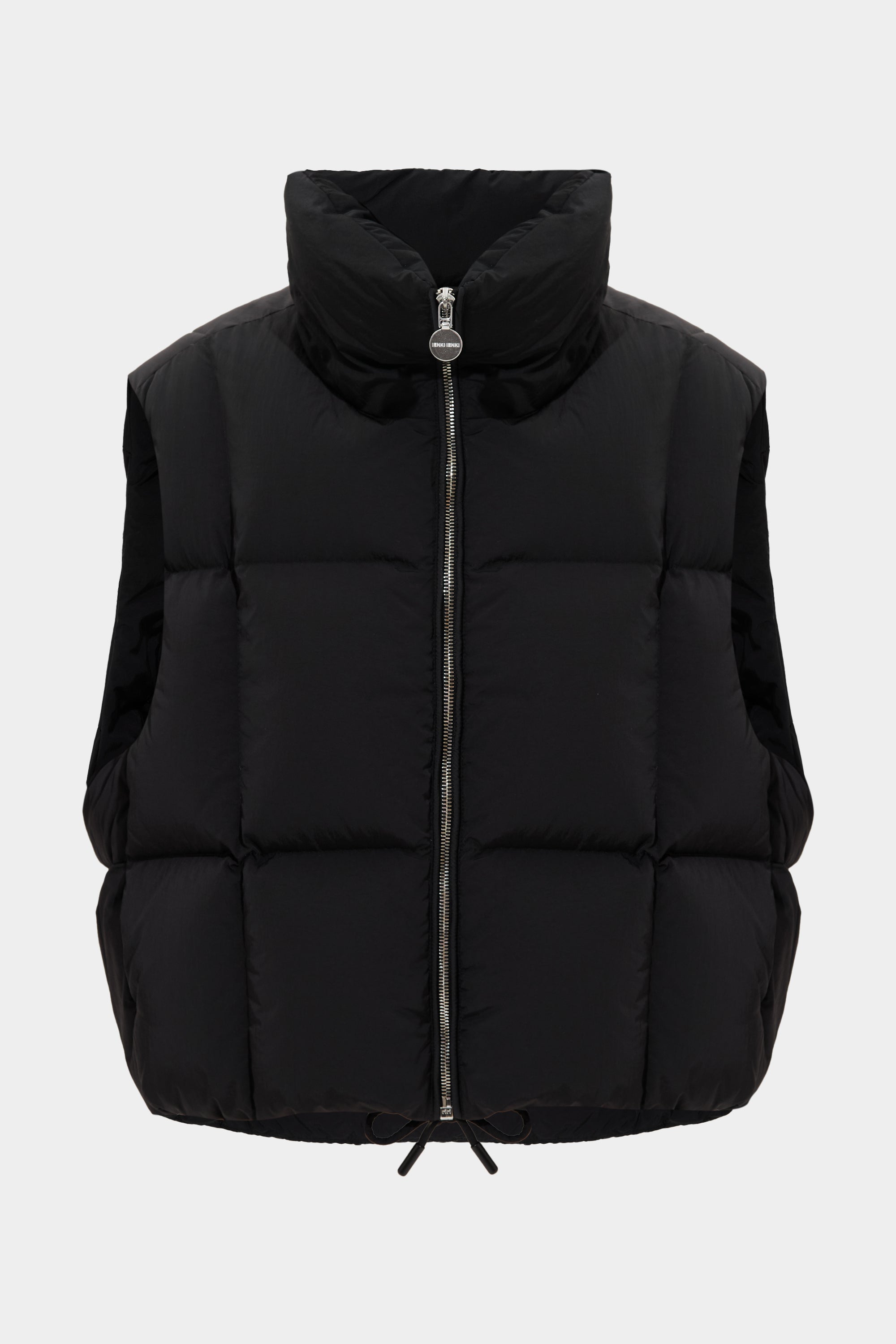 ZIP VEST ENNIO BLACK