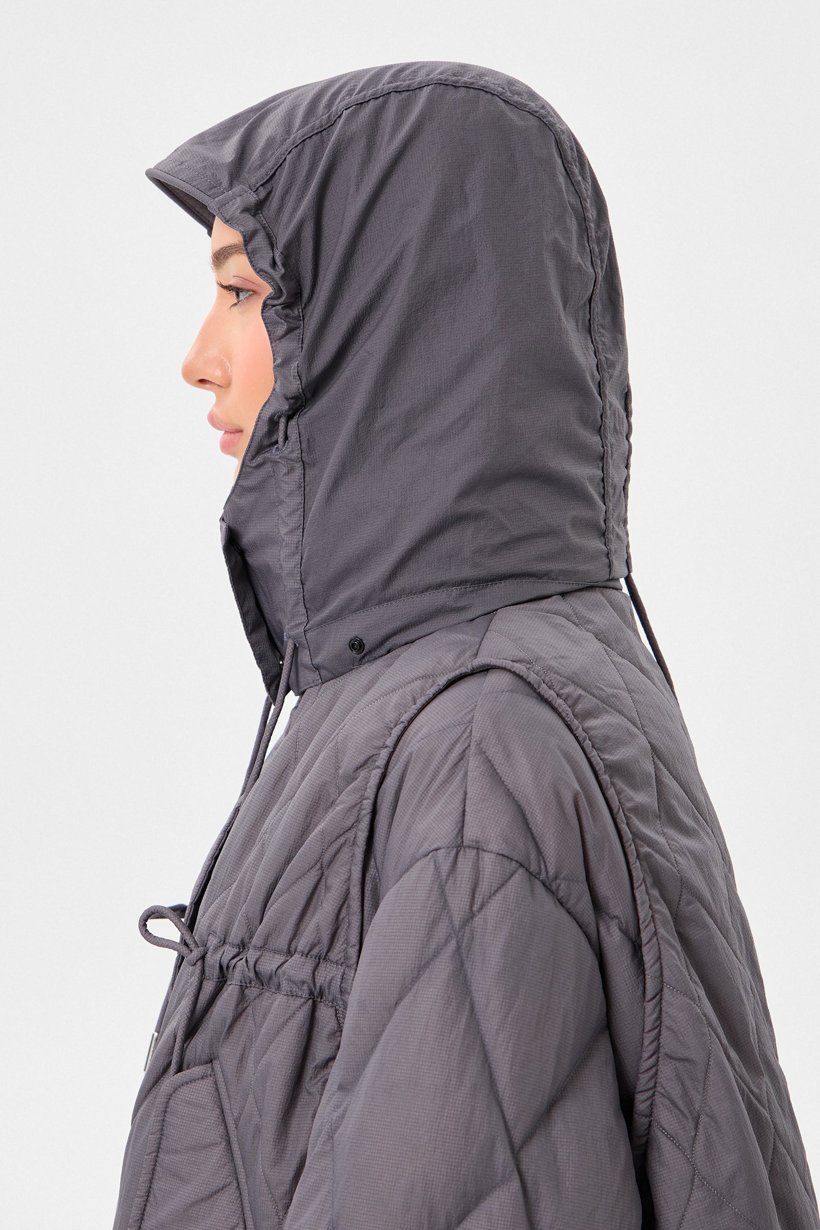 EMBER COAT KETCHUP GREY