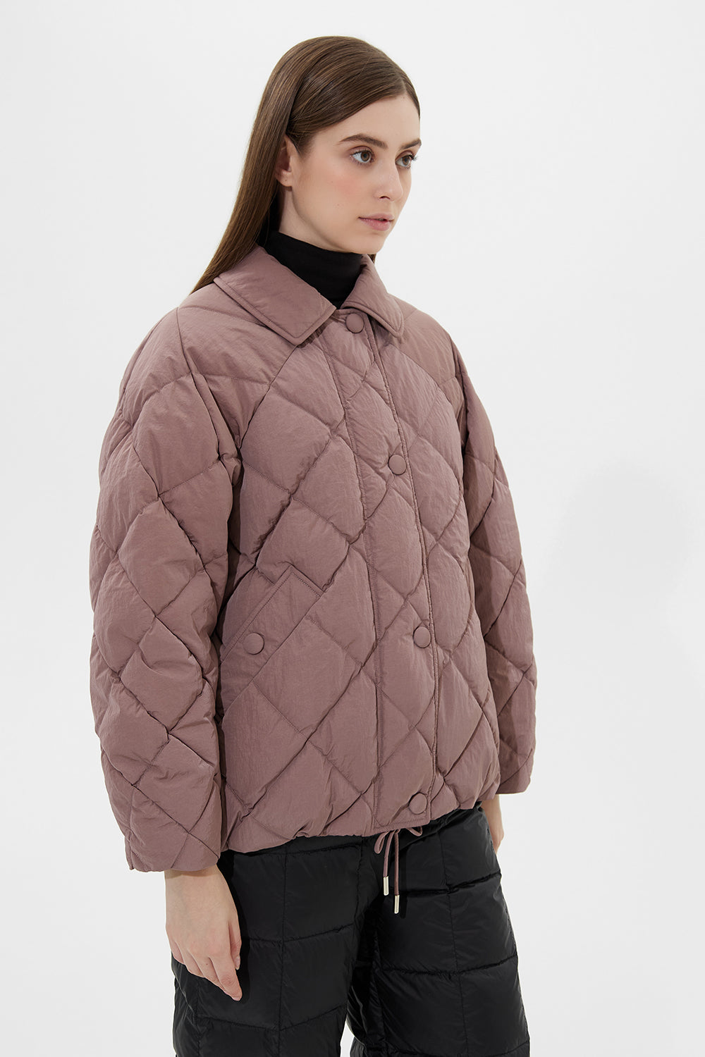 Bora Jacket Ennio Greyish  Purple