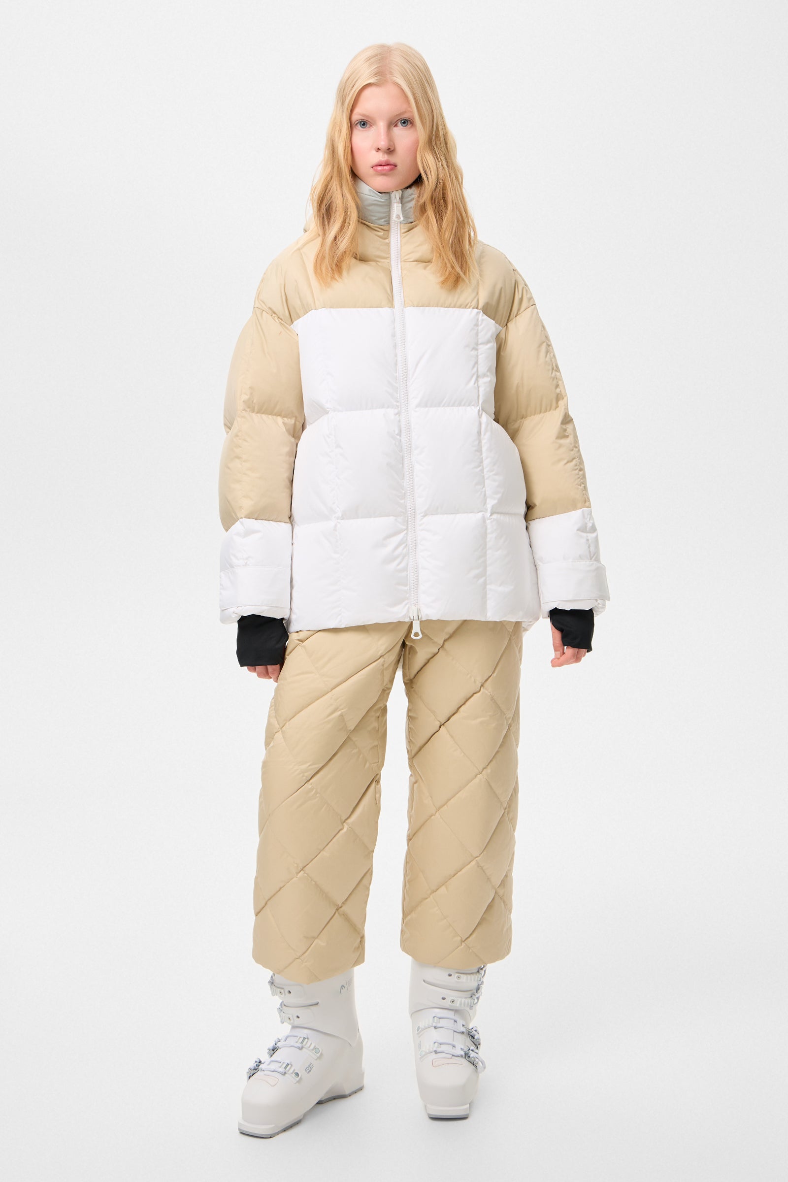 MULTI APRES SKI WENDY LONG TEC GREY + BEIGE + WHITE