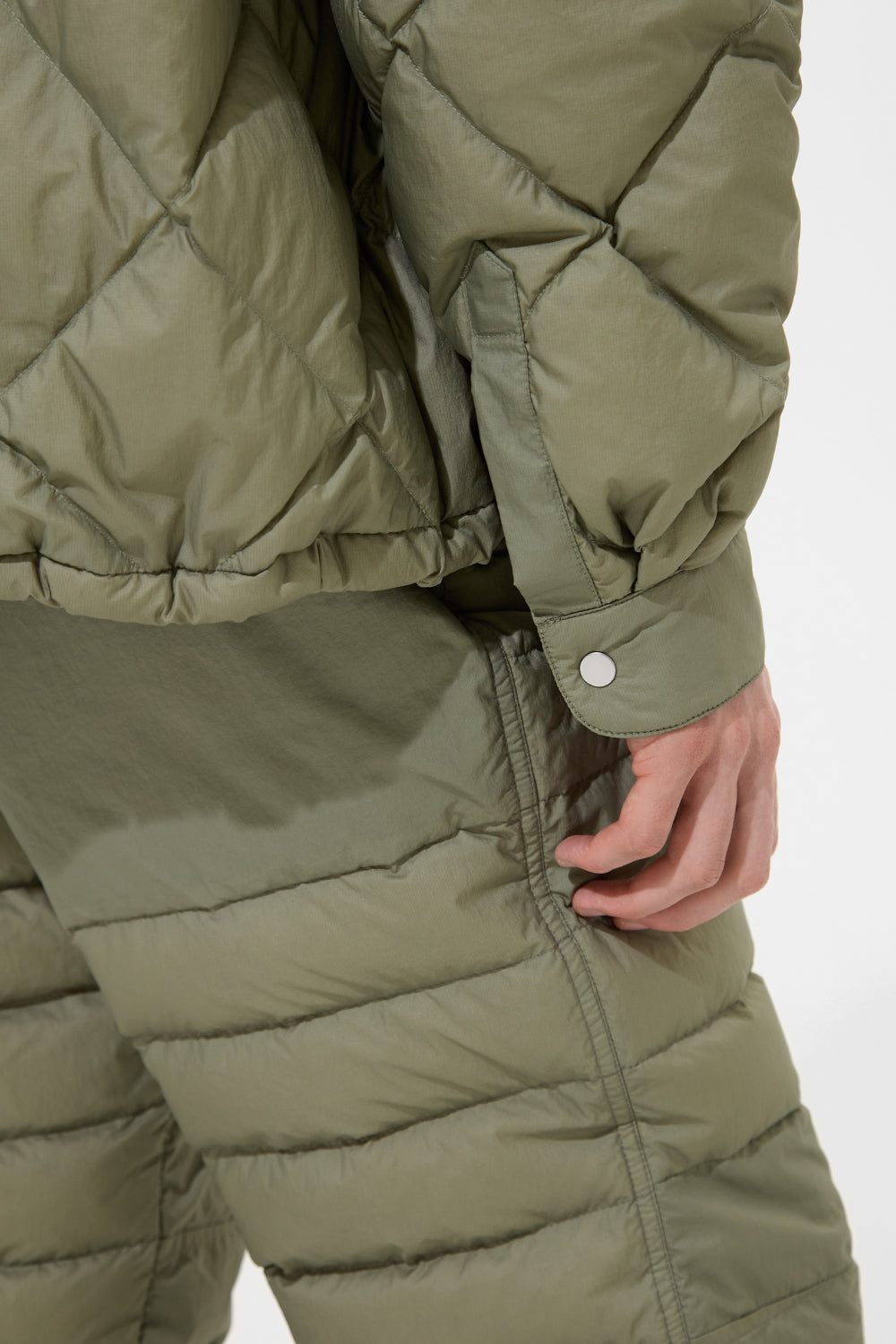 Blaze Jacket Man Micro Olive Green