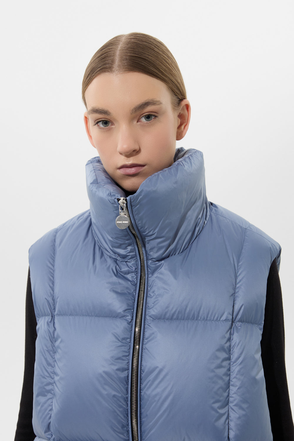 ZIP VEST LEON COPEN BLUE