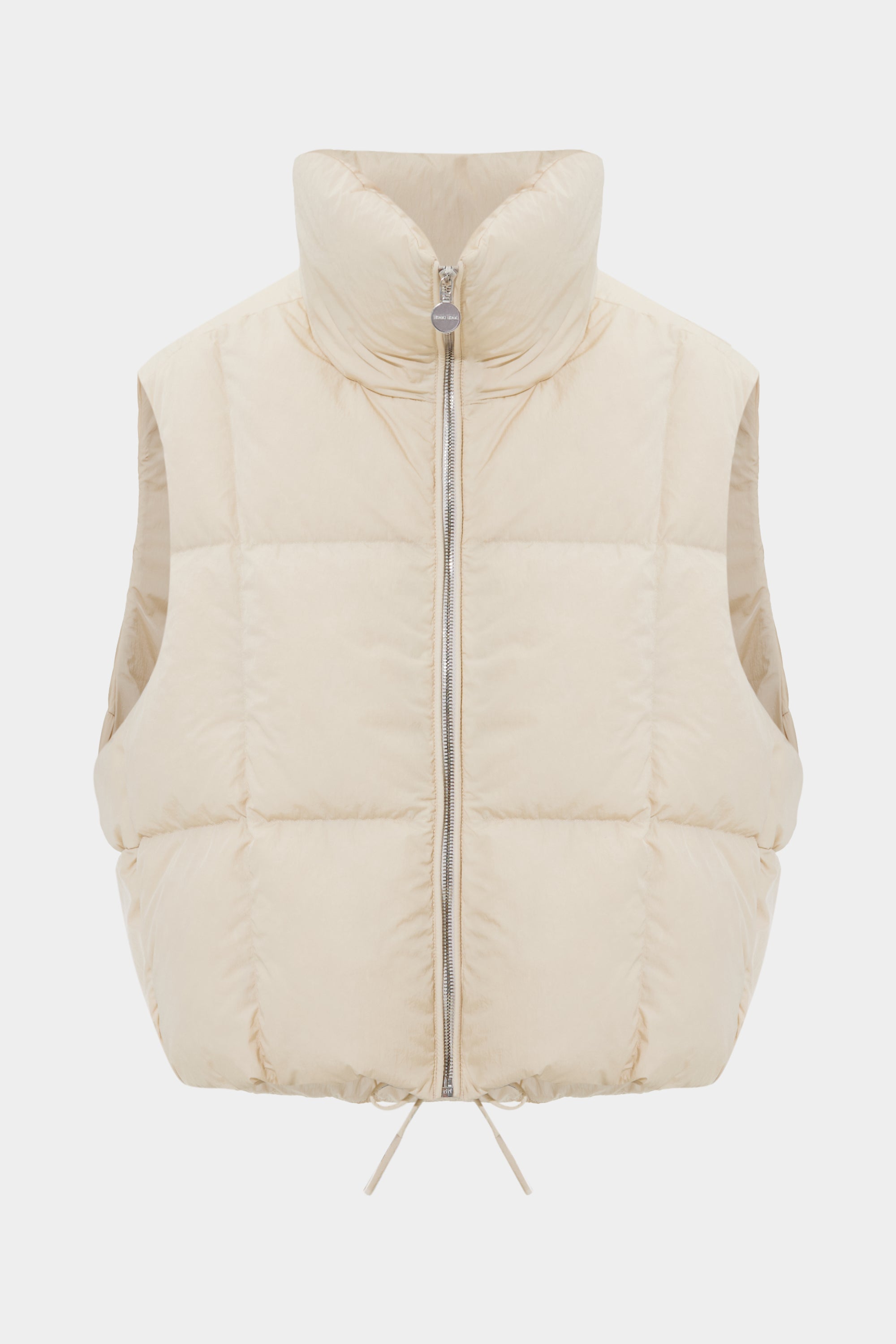 ZIP VEST ENNIO BEIGE