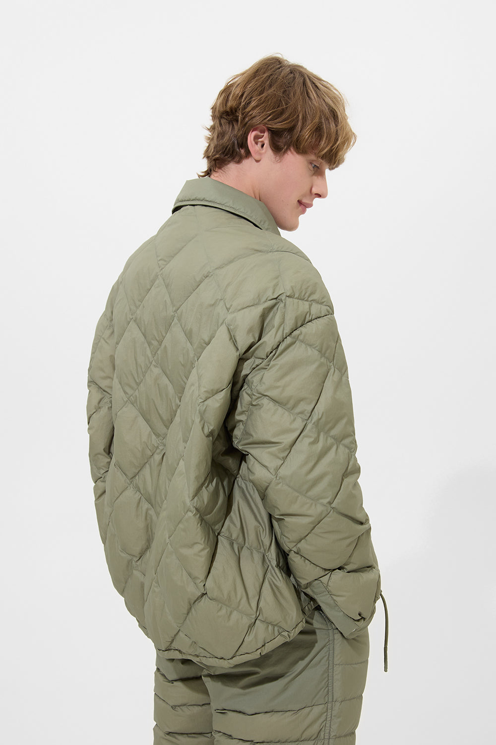 Blaze Jacket Man Micro Olive Green