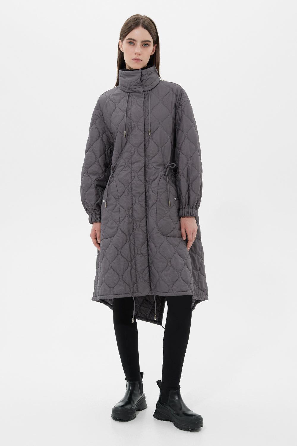 Light Parka Ketchup Grey